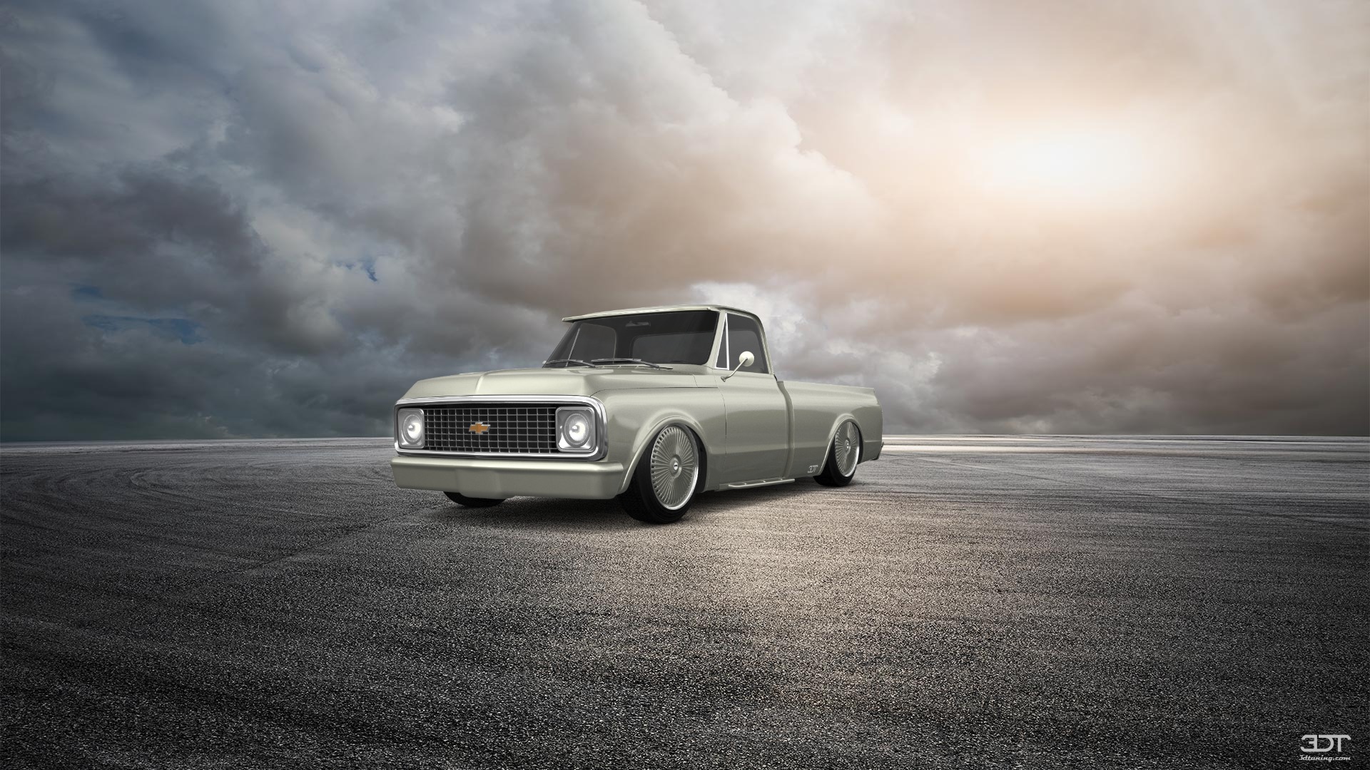 Chevrolet C-10 Cheyenne 2 Door pickup truck 1972 tuning