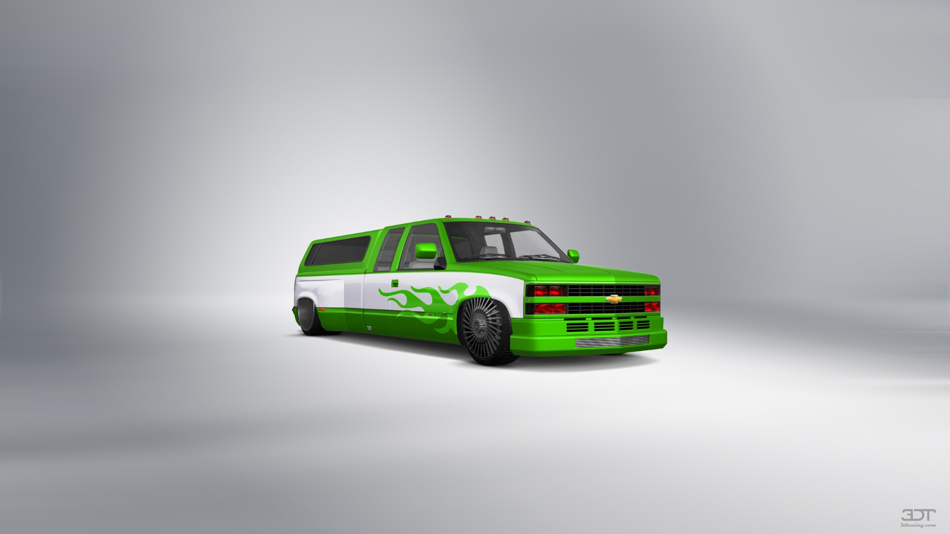 Chevrolet K3500 Extended Cab Pickup Truck 1988