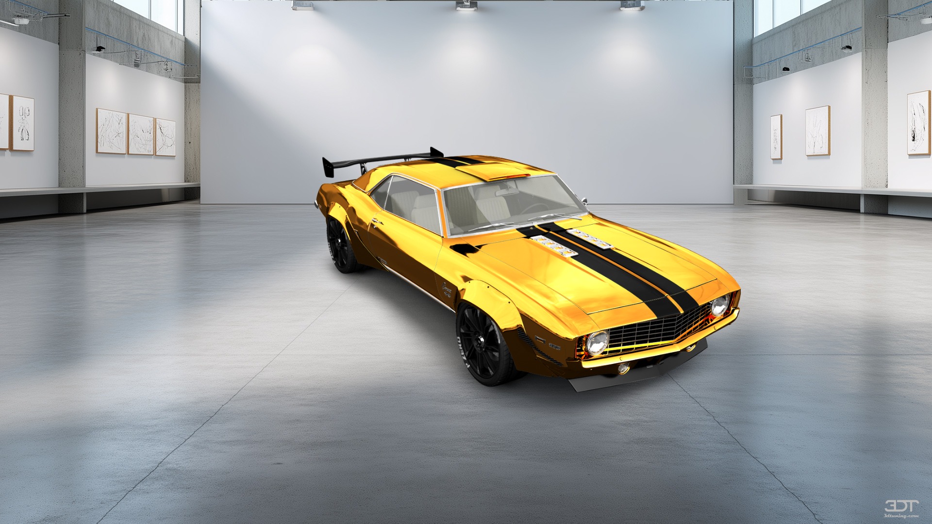 Chevrolet Camaro SS 2 Door Hardtop 1969 tuning