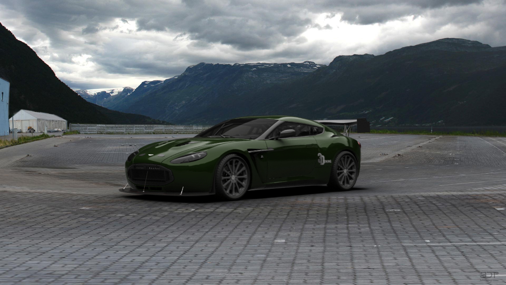 Aston Martin V12 Zagato Coupe 2012 tuning