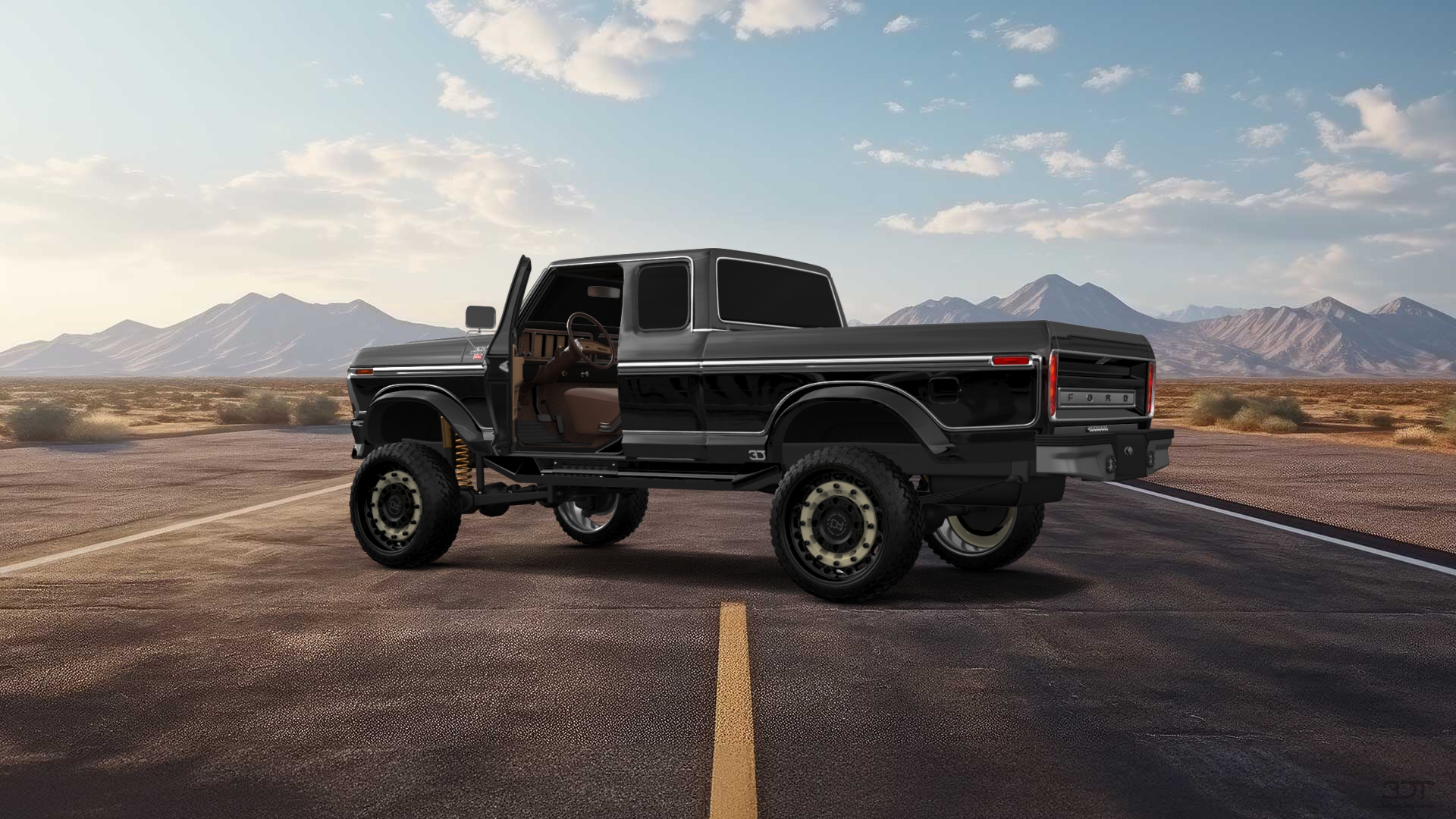 Ford F-150 SuperCab 2 Door pickup truck 1978