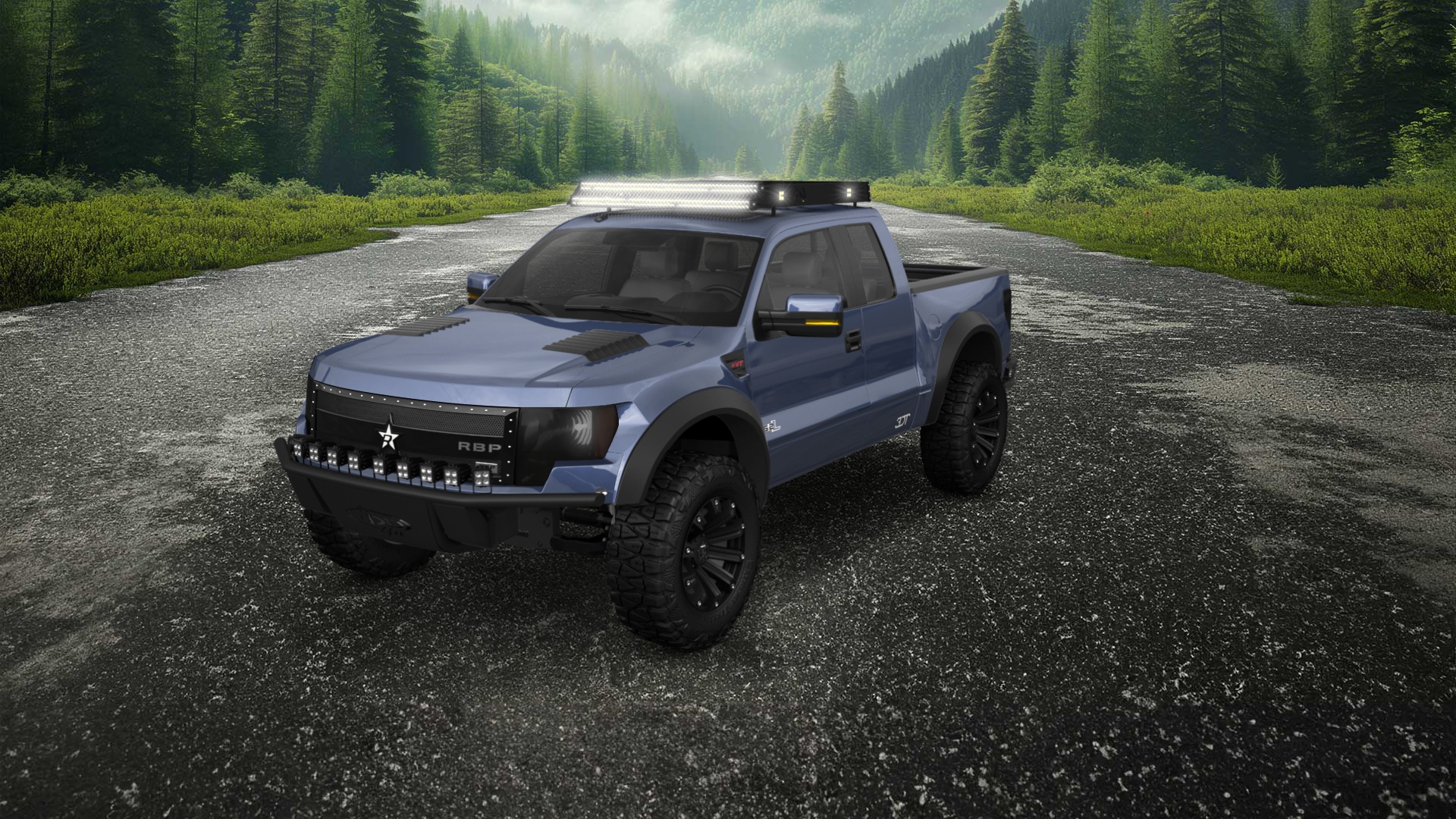 Ford F-150 SVT Raptor 2 Door pickup truck 2010