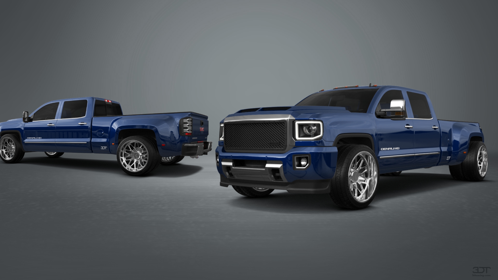 GMC Sierra 3500 HD Crew Cab 4 Door pickup truck 2015 tuning