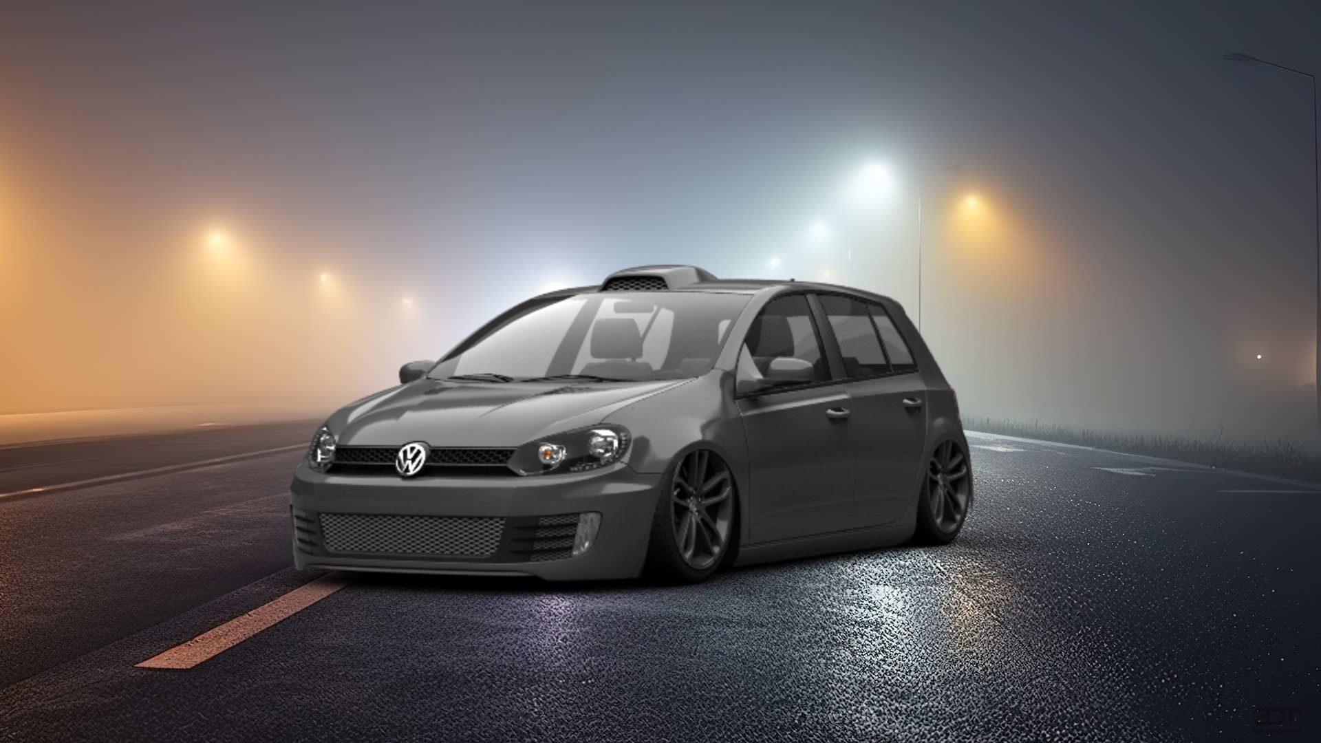 Volkswagen Golf 6 5 Door Hatchback 2011 tuning