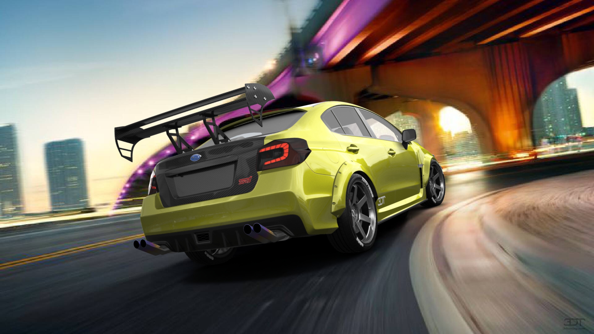 Subaru Impreza WRX STI 4 Door Saloon 2015 tuning