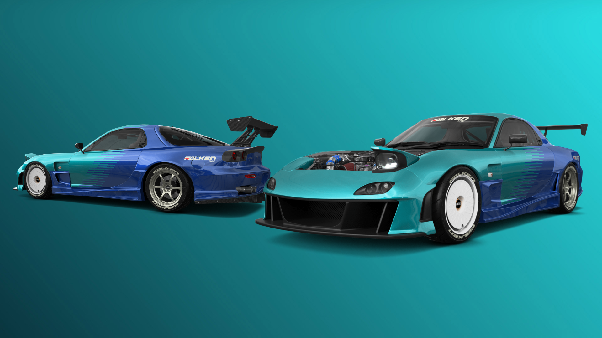 Mazda RX-7 2 Door Coupe 1997 tuning
