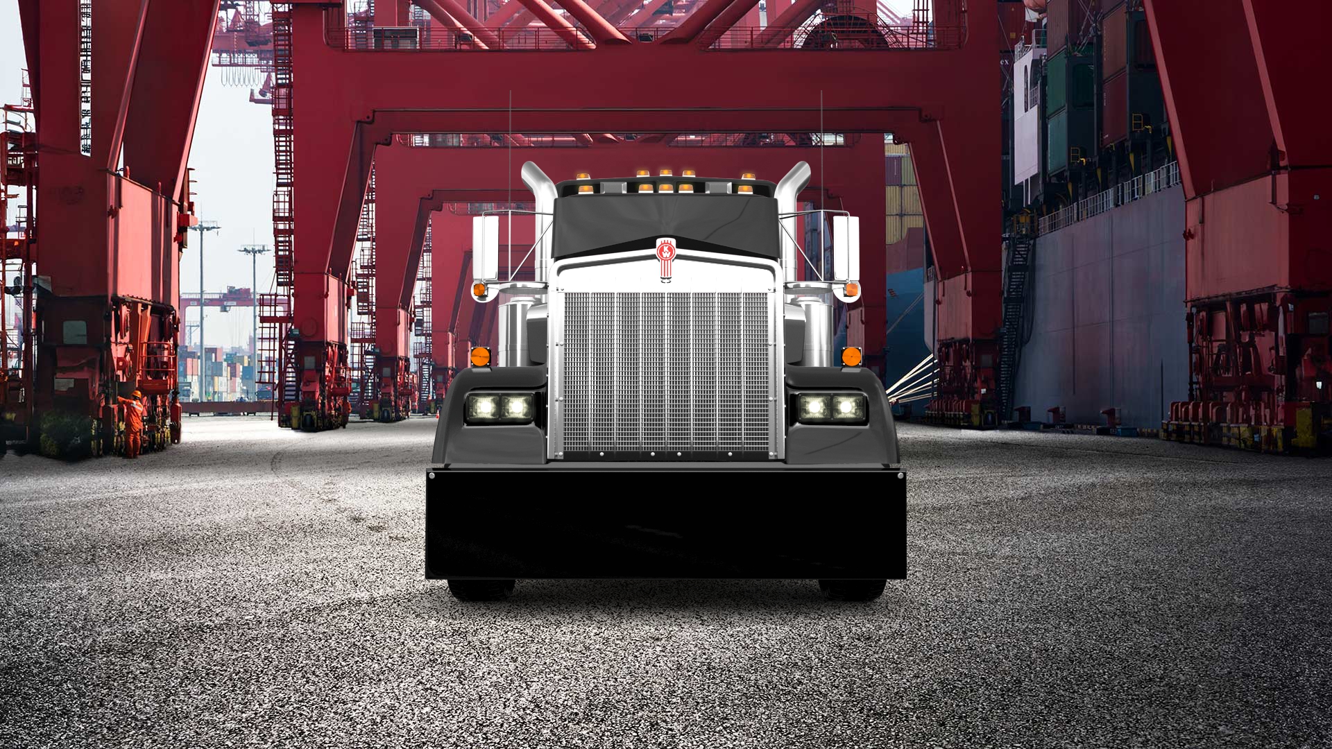 Kenworth W900 Sleeper Cab Truck 2015
