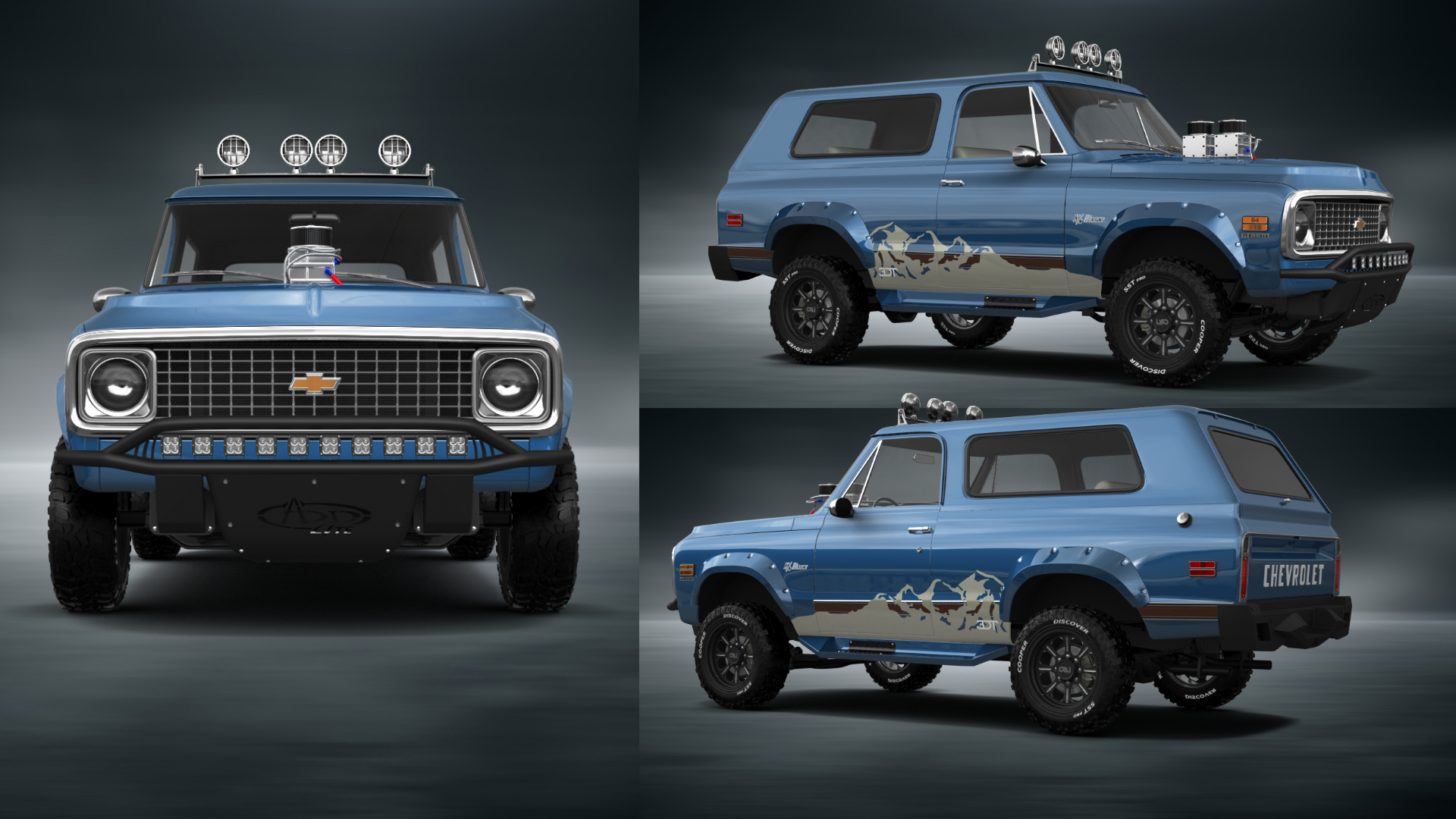 Chevrolet K5 Blazer 2 Door pickup truck 1969