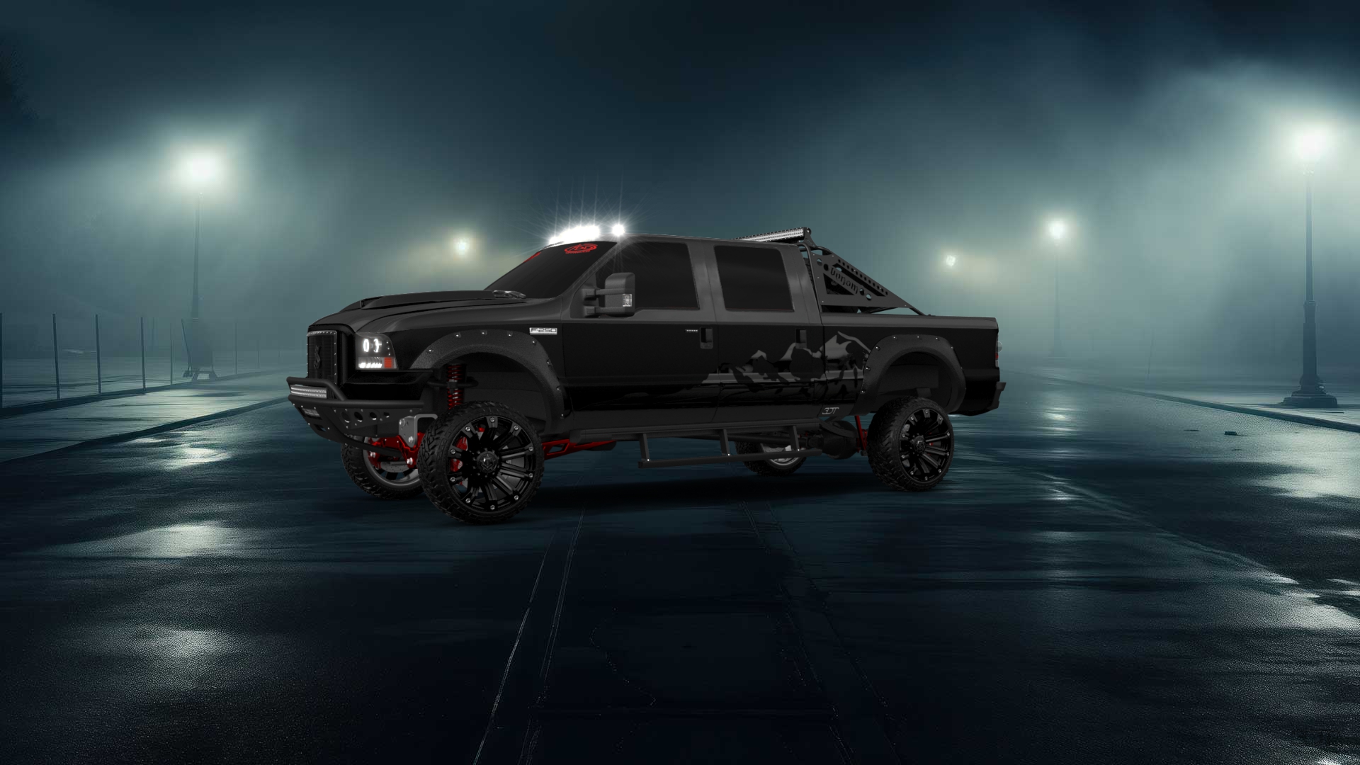 Ford F-250 Crew Cab 4 Door pickup truck 1999 tuning