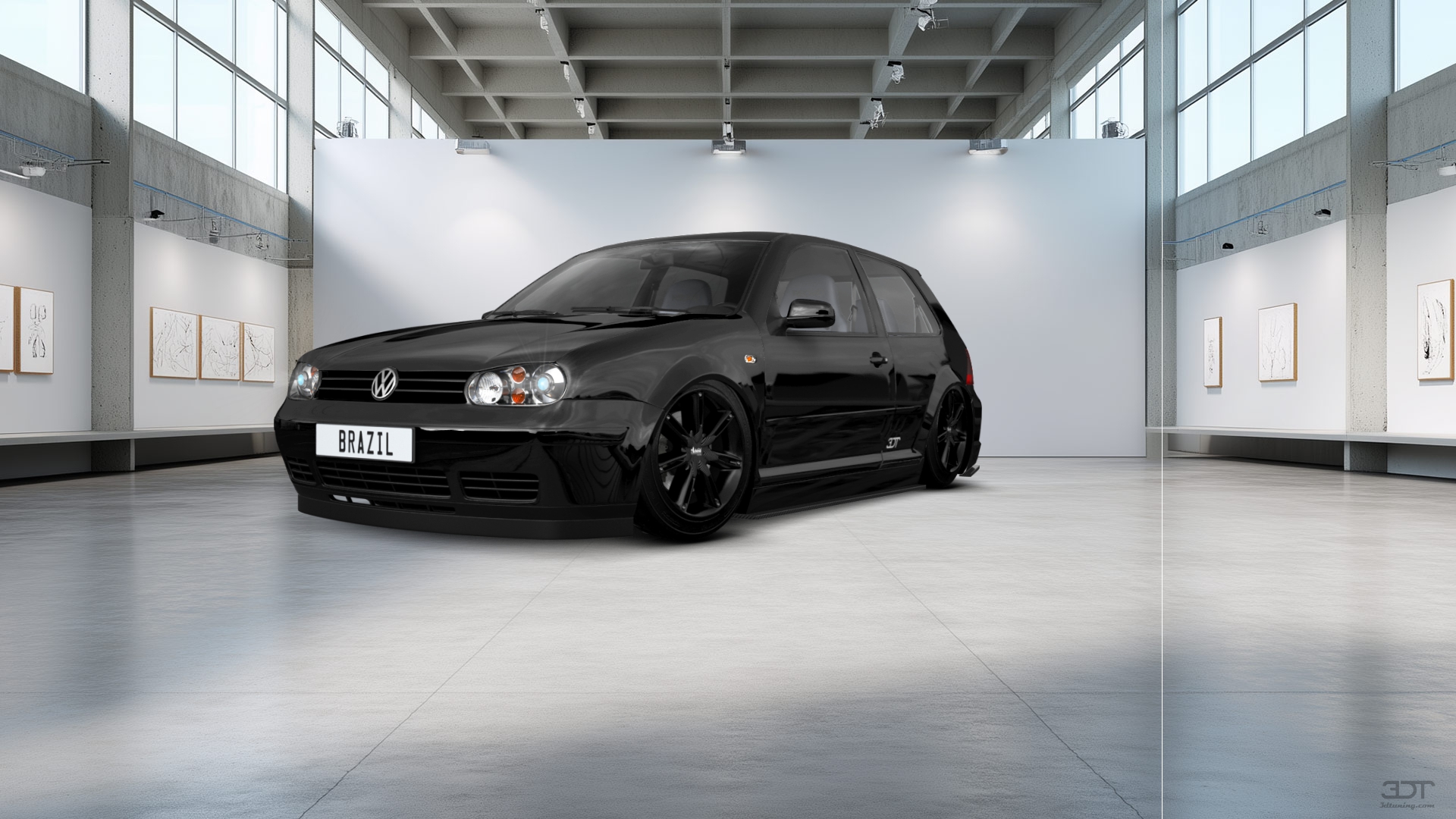 Volkswagen Golf 4 (mk4) 3 Door Hatchback 1997 tuning