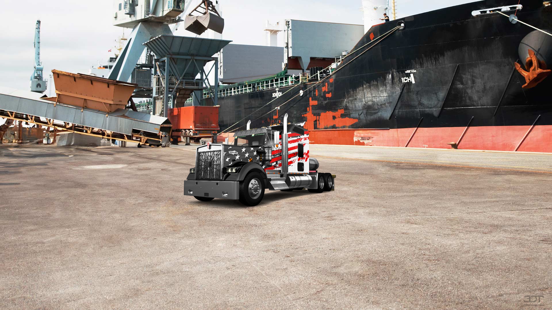 Kenworth W900 Sleeper Cab Truck 2015 Images