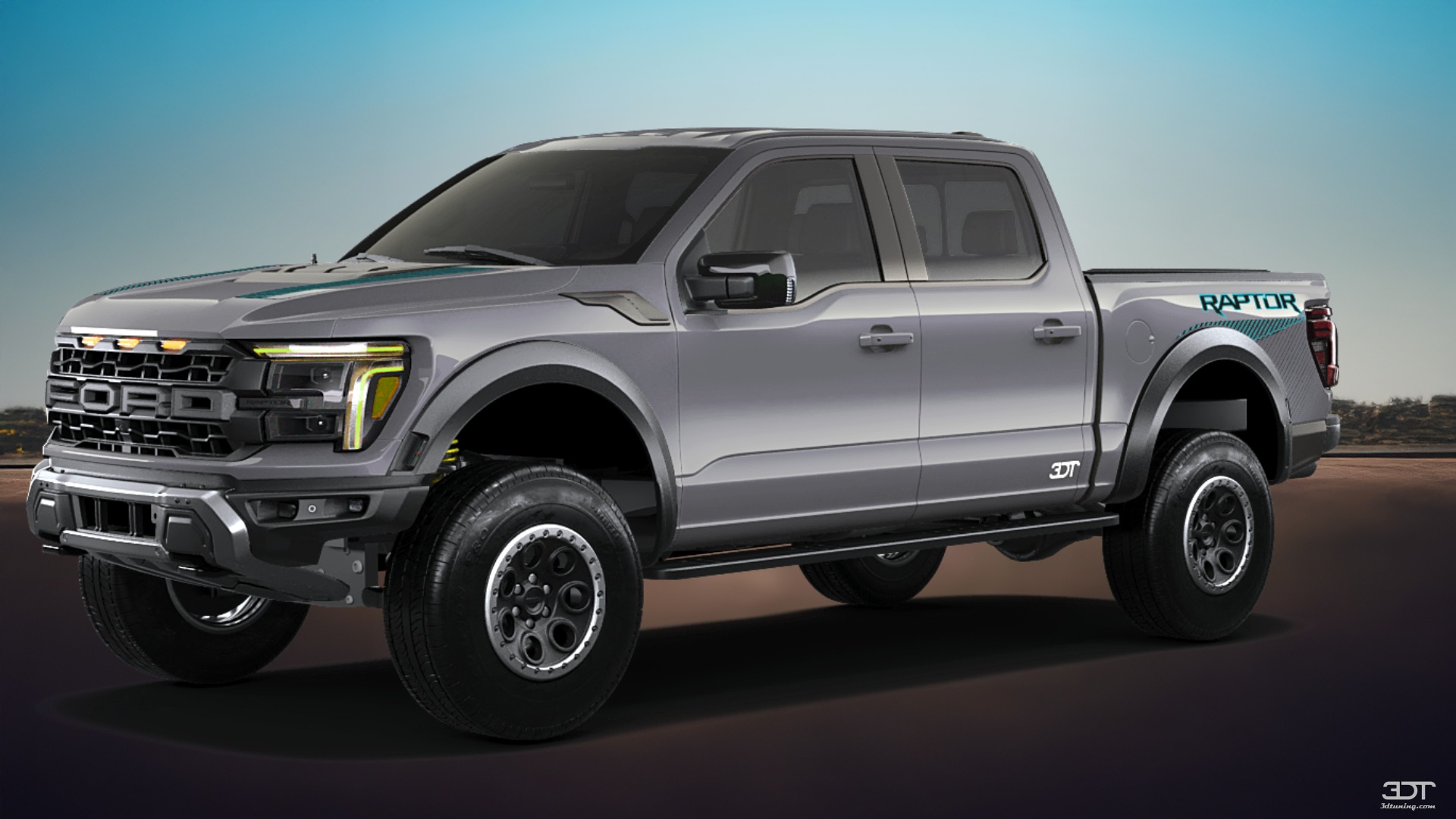 Ford F-150 Raptor 4 Door pickup truck 2024 tuning