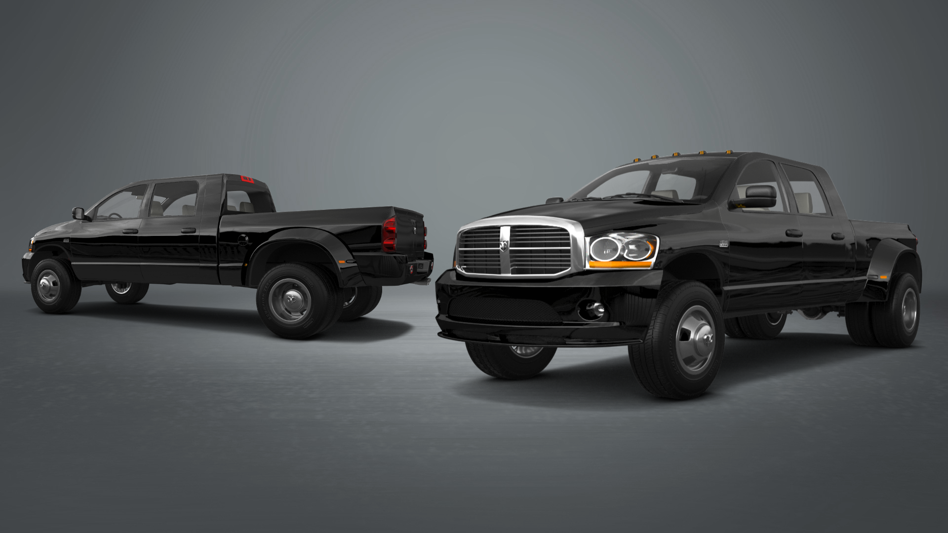 Dodge Ram 3500 Dually 4 Door pickup truck 2007 tuning