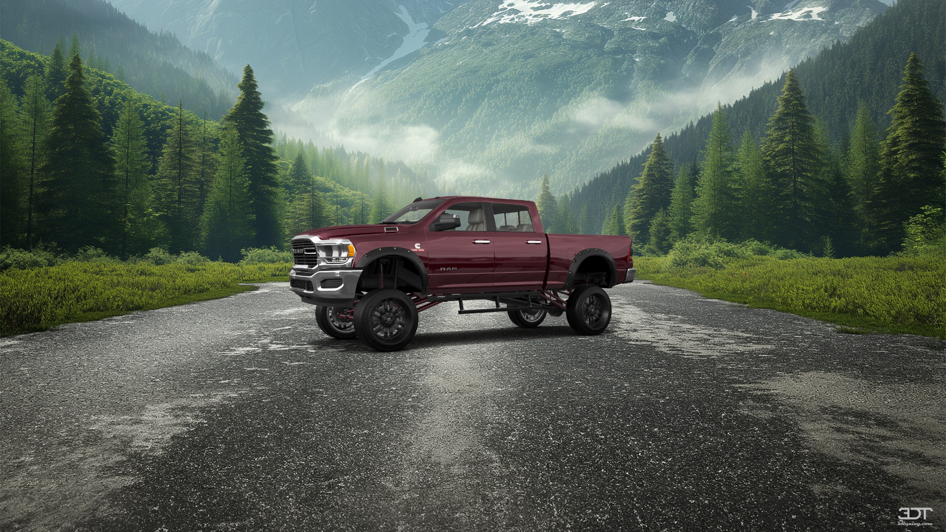 Dodge Ram 2500 4 Door pickup truck 2020 tuning