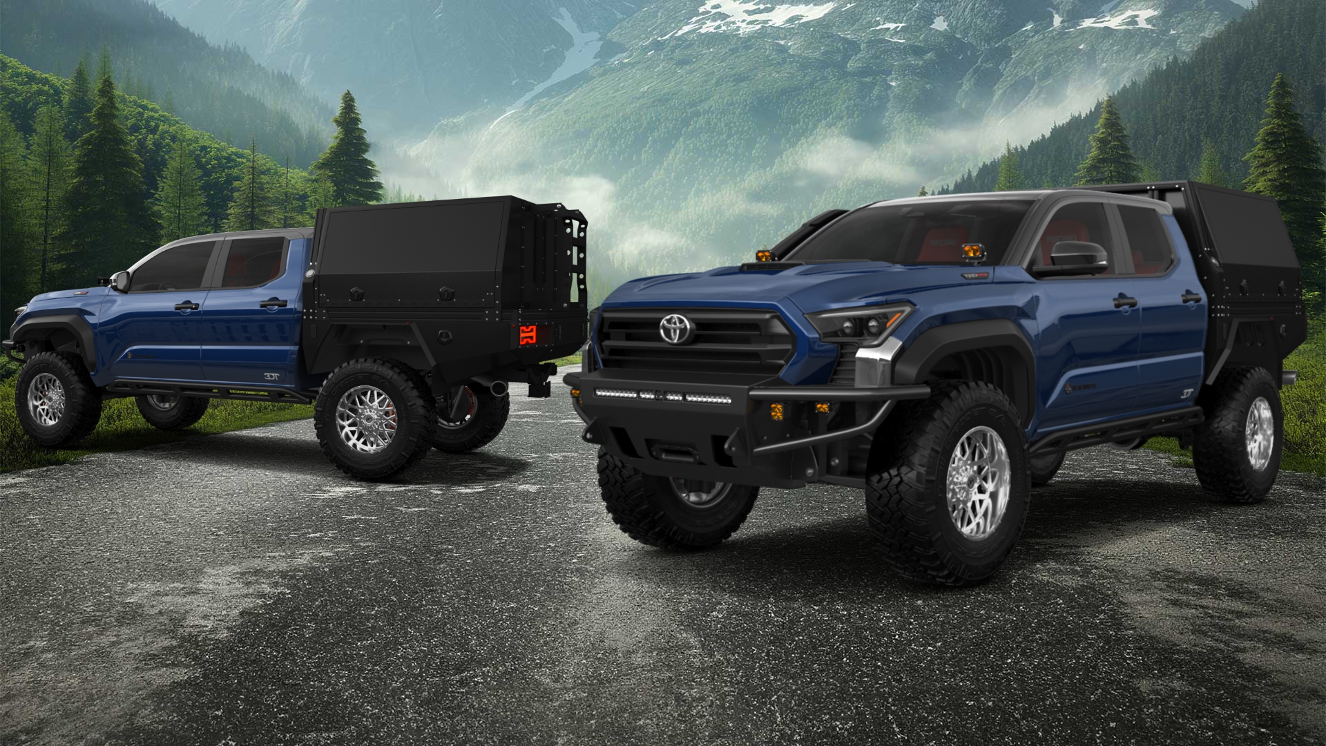 Toyota Tacoma Crew Cab 4 Door pickup truck 2024 tuning