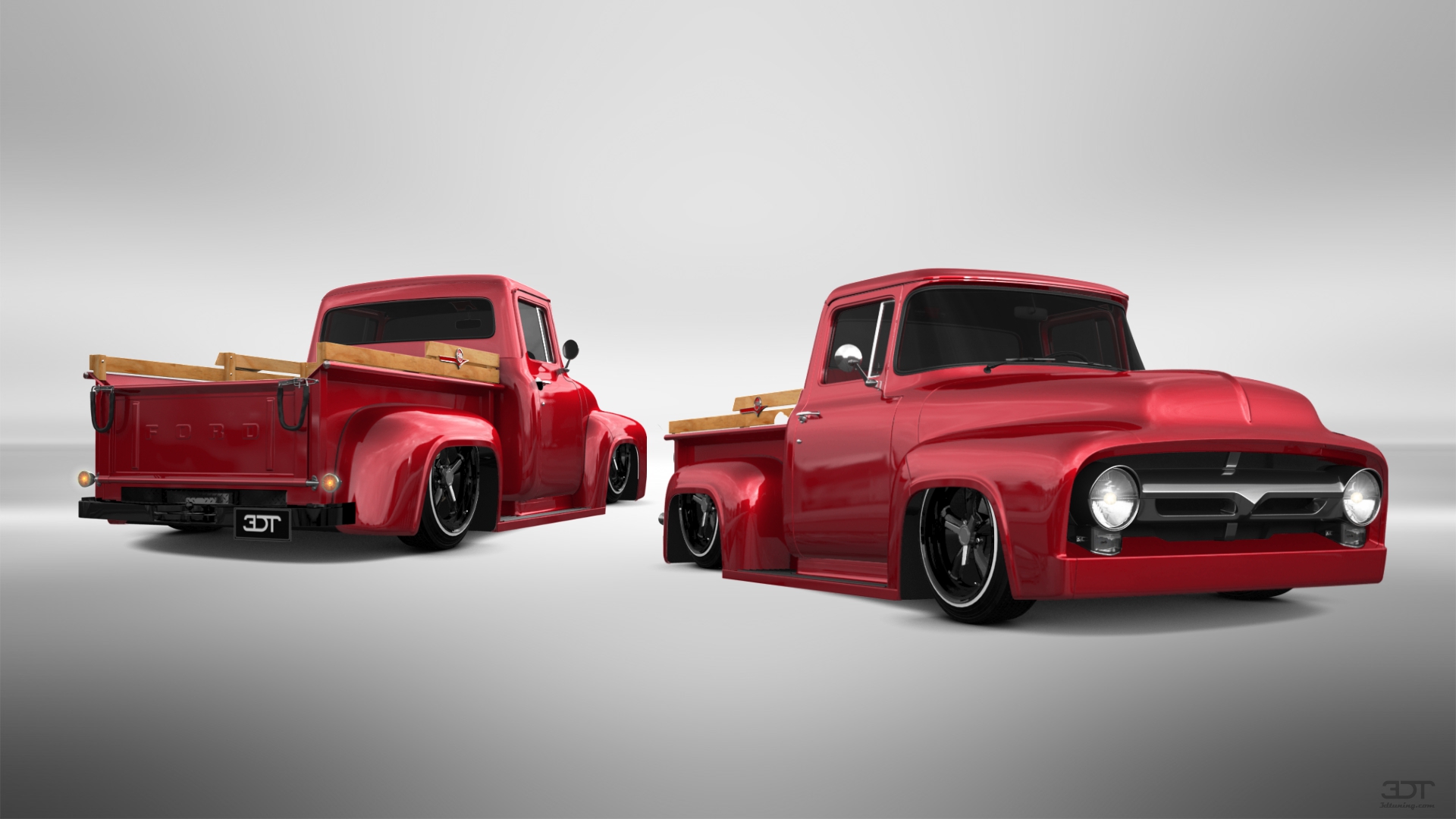 Ford F-100 2 Door truck 1956