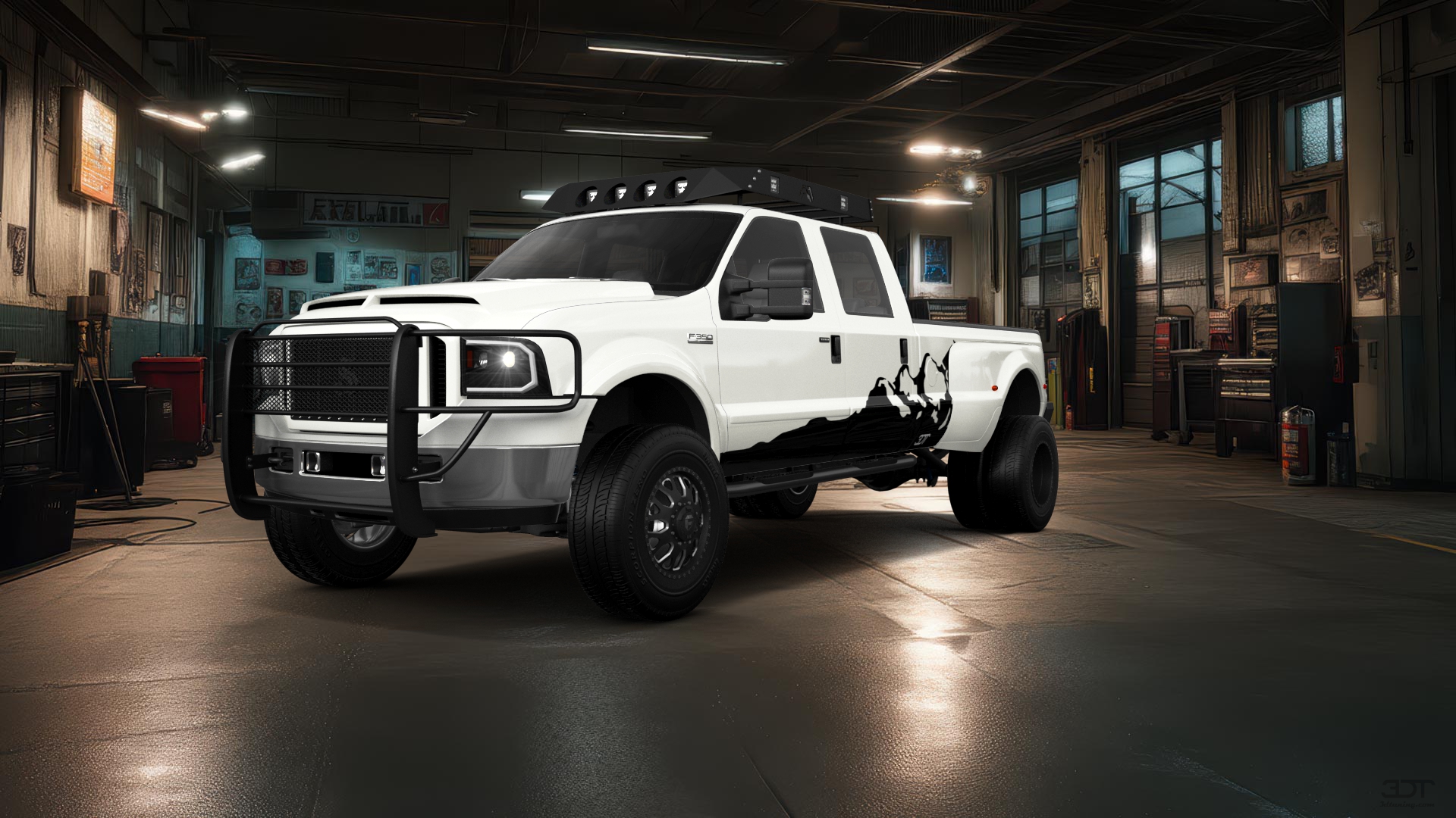 Ford F-350 DRW 4 Door pickup truck 1999 tuning