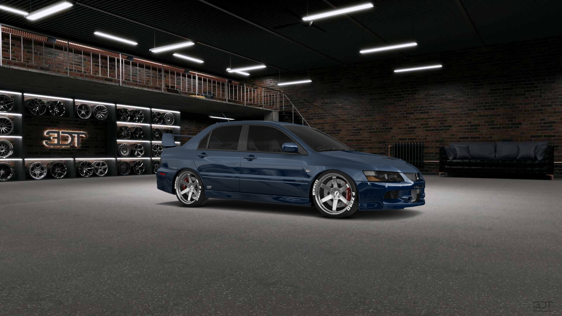 Mitsubishi Lancer Evo IX 4 Door Saloon 2005 tuning