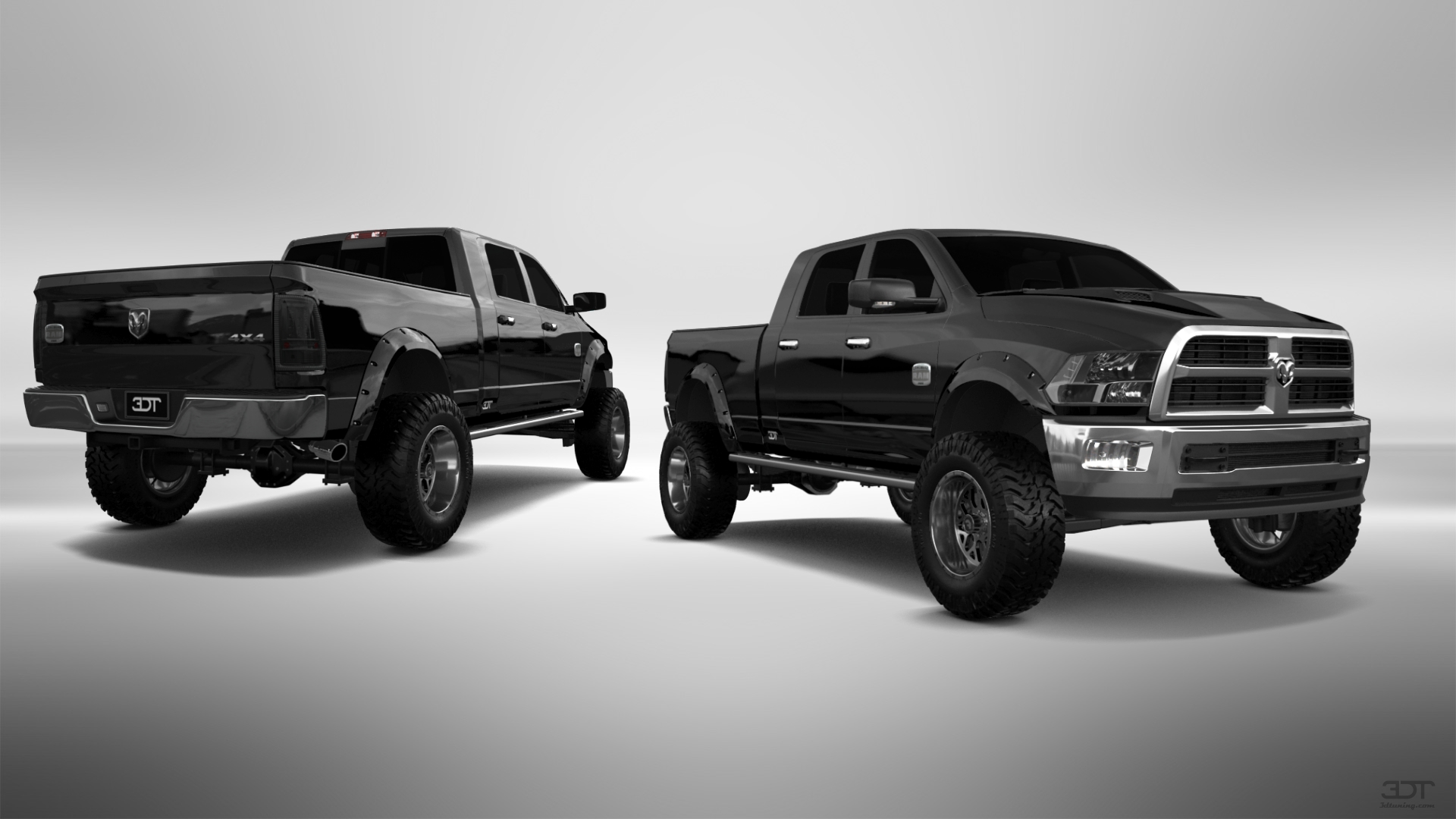 Dodge Ram 2500 Mega Cab 6.4 ft box 4 Door pickup truck 2010