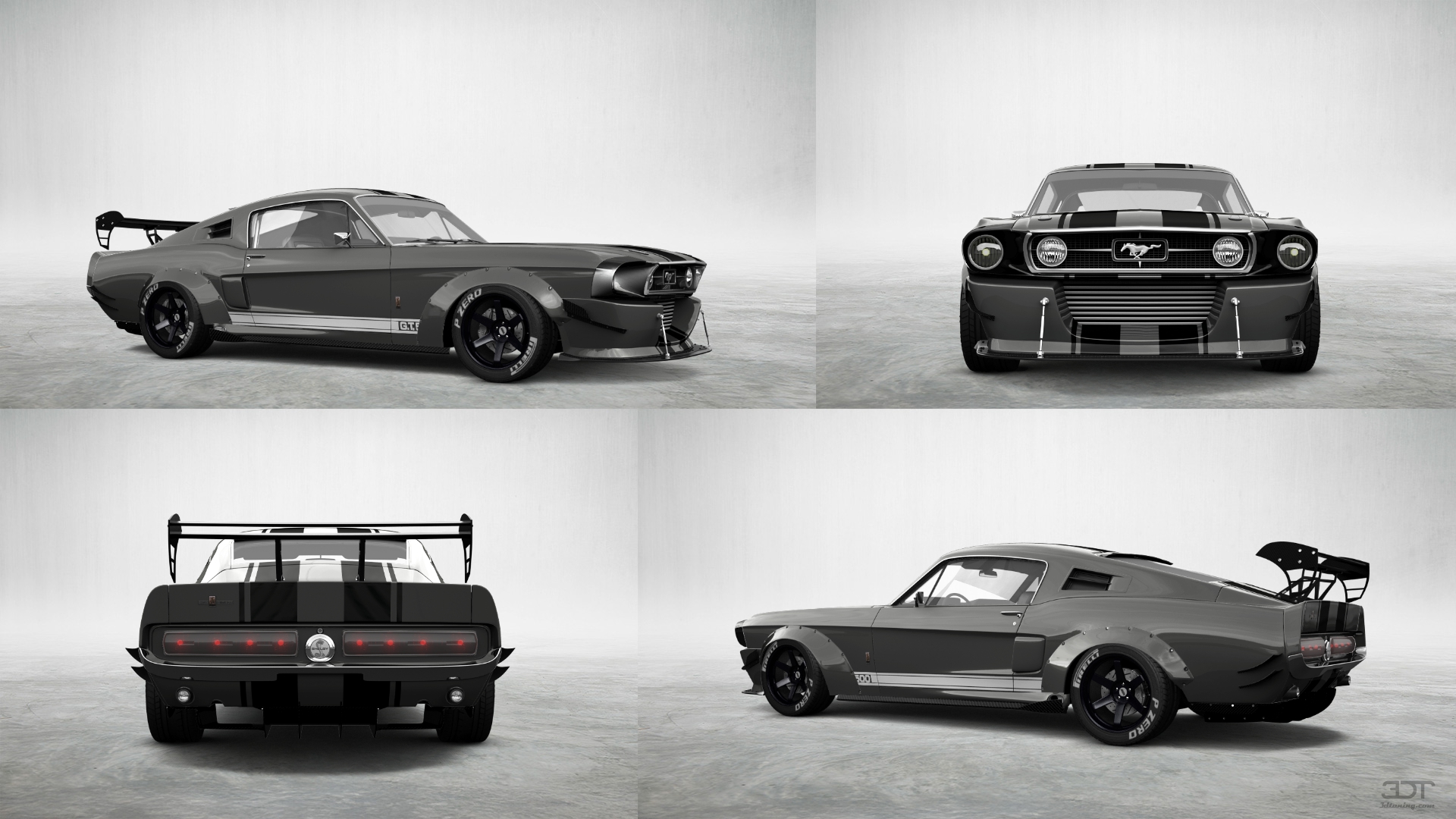 Mustang GT500 2 Door Coupe 1968