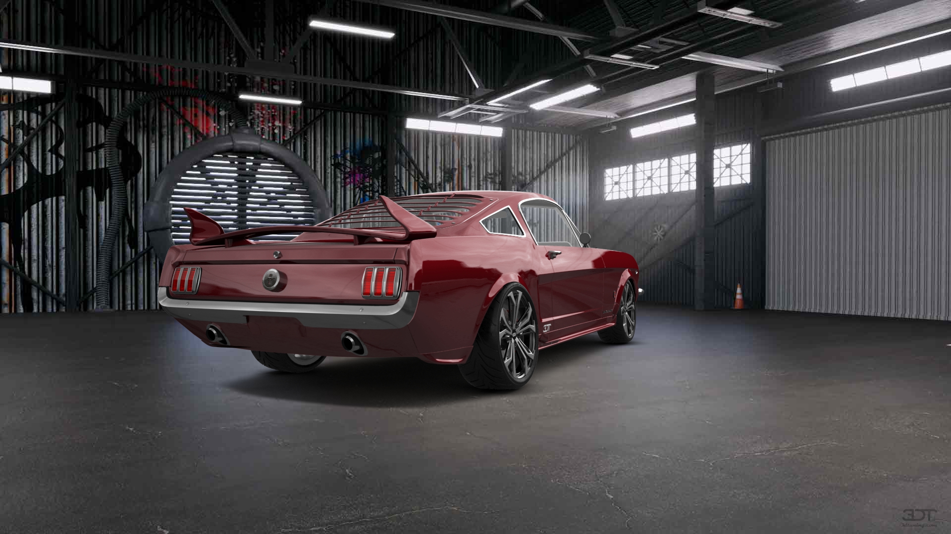Ford Mustang challenge Fastback 3964 tuning