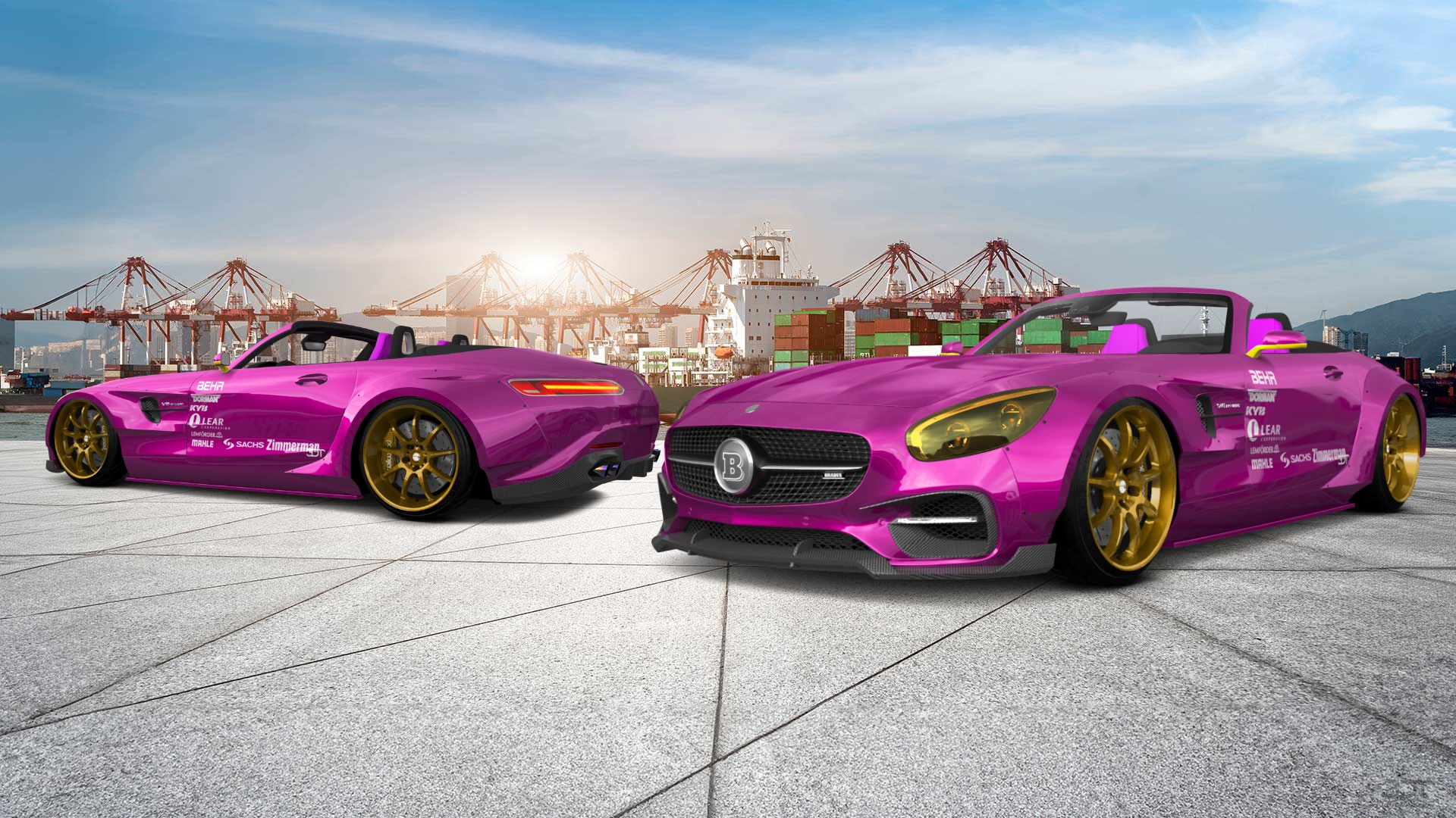 Mercedes AMG GT 2 Door Convertible 2016