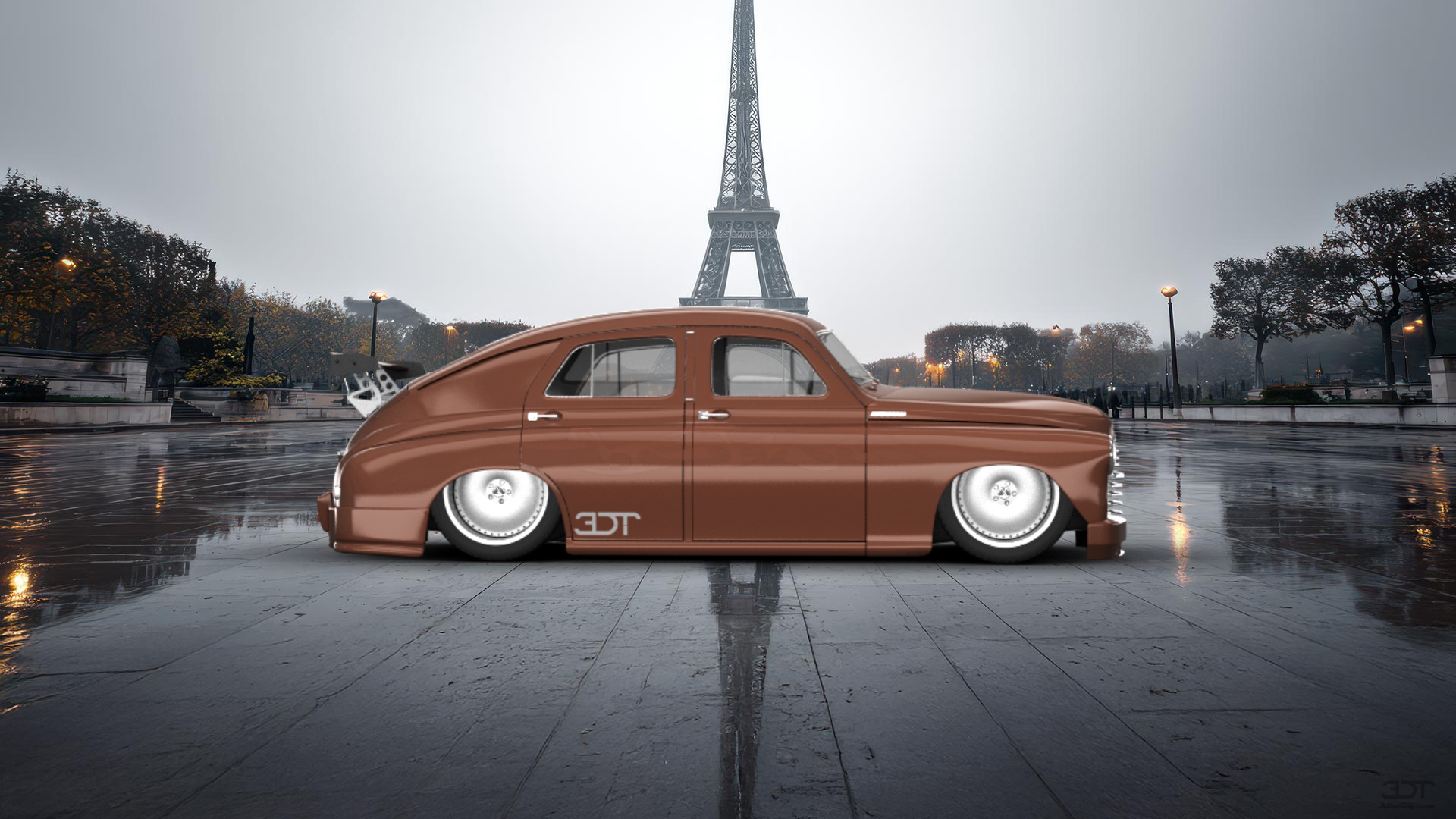 GAZ M20 Pobeda Fastback 1950 tuning