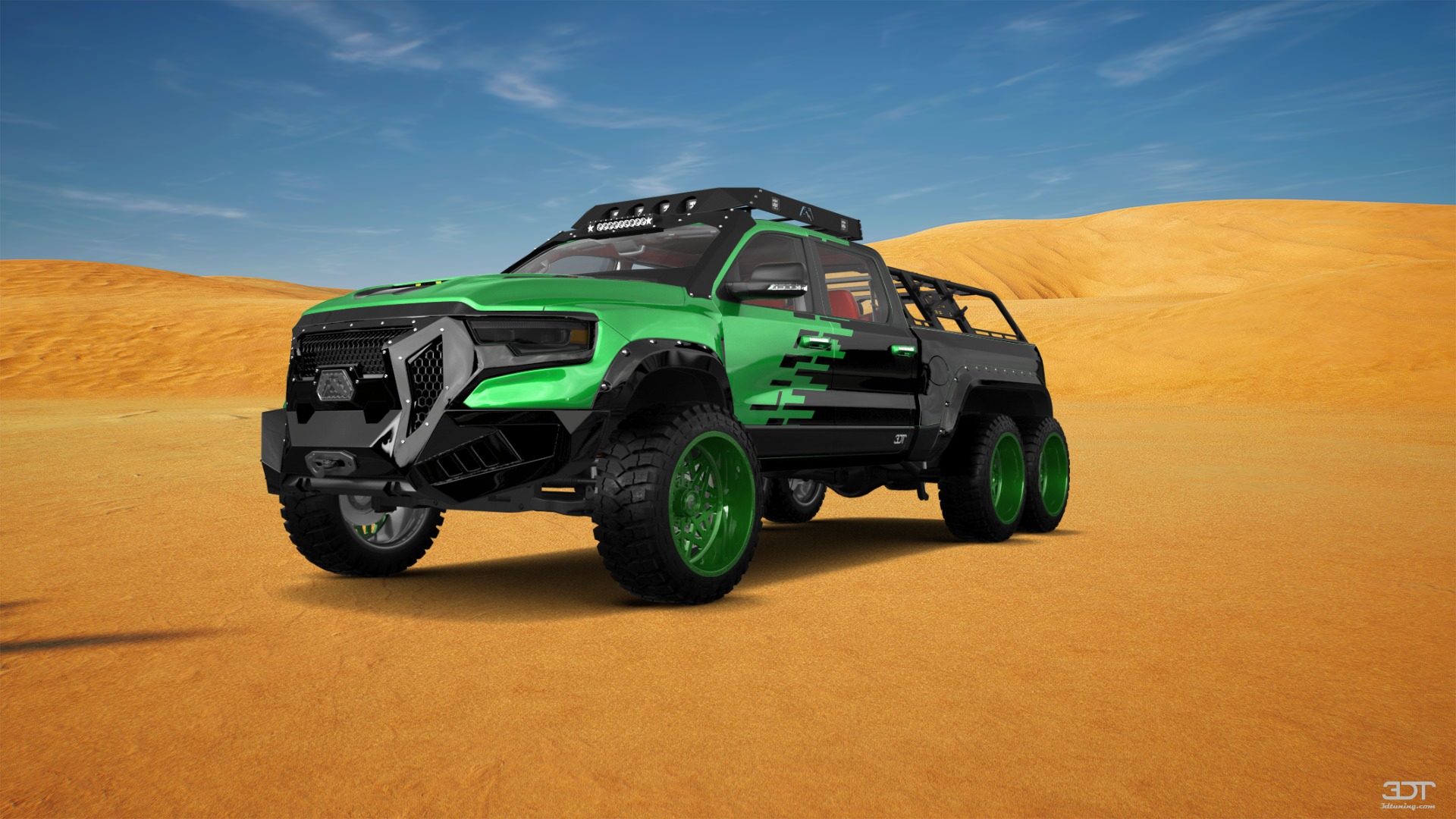 Tuning Dodge Ram Hennessey Mammoth 6X6 Truck 2021