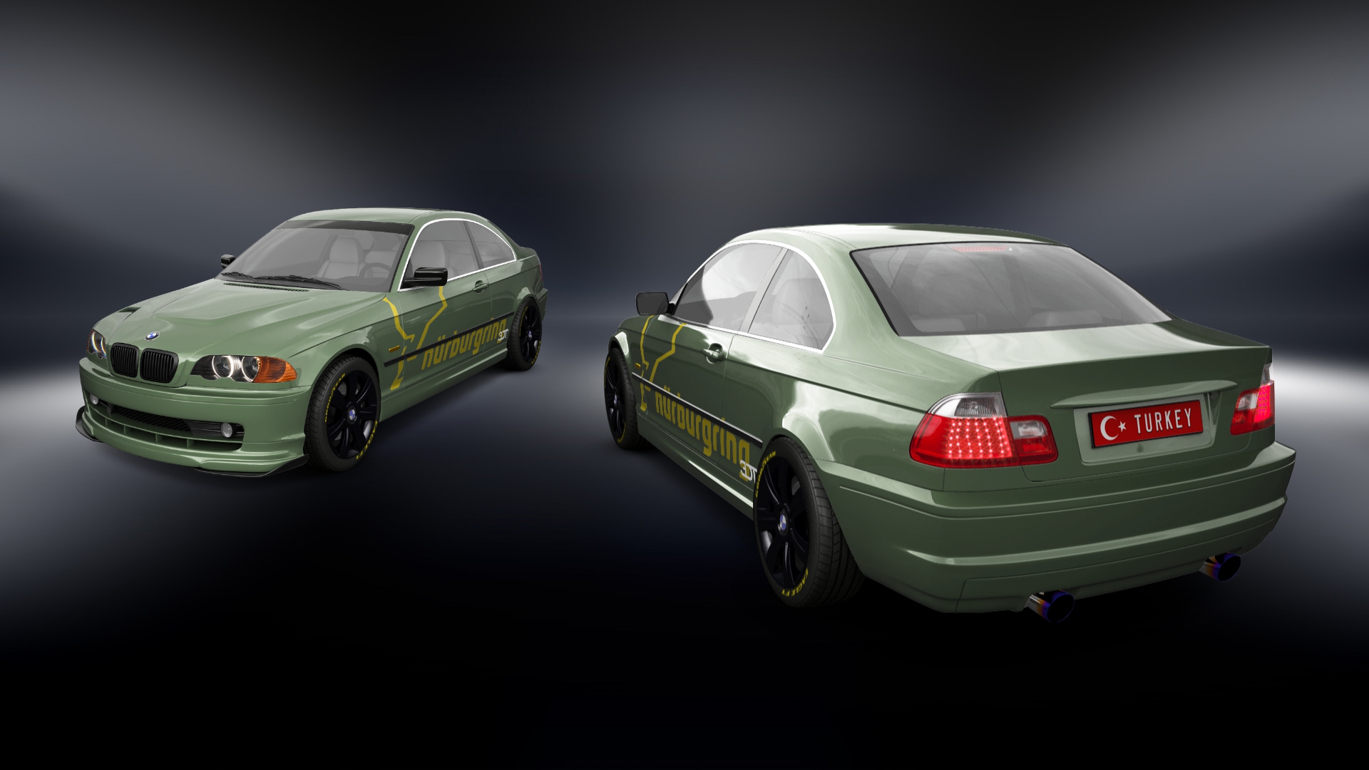 BMW 3 Series 2 Door Coupe 2001 tuning