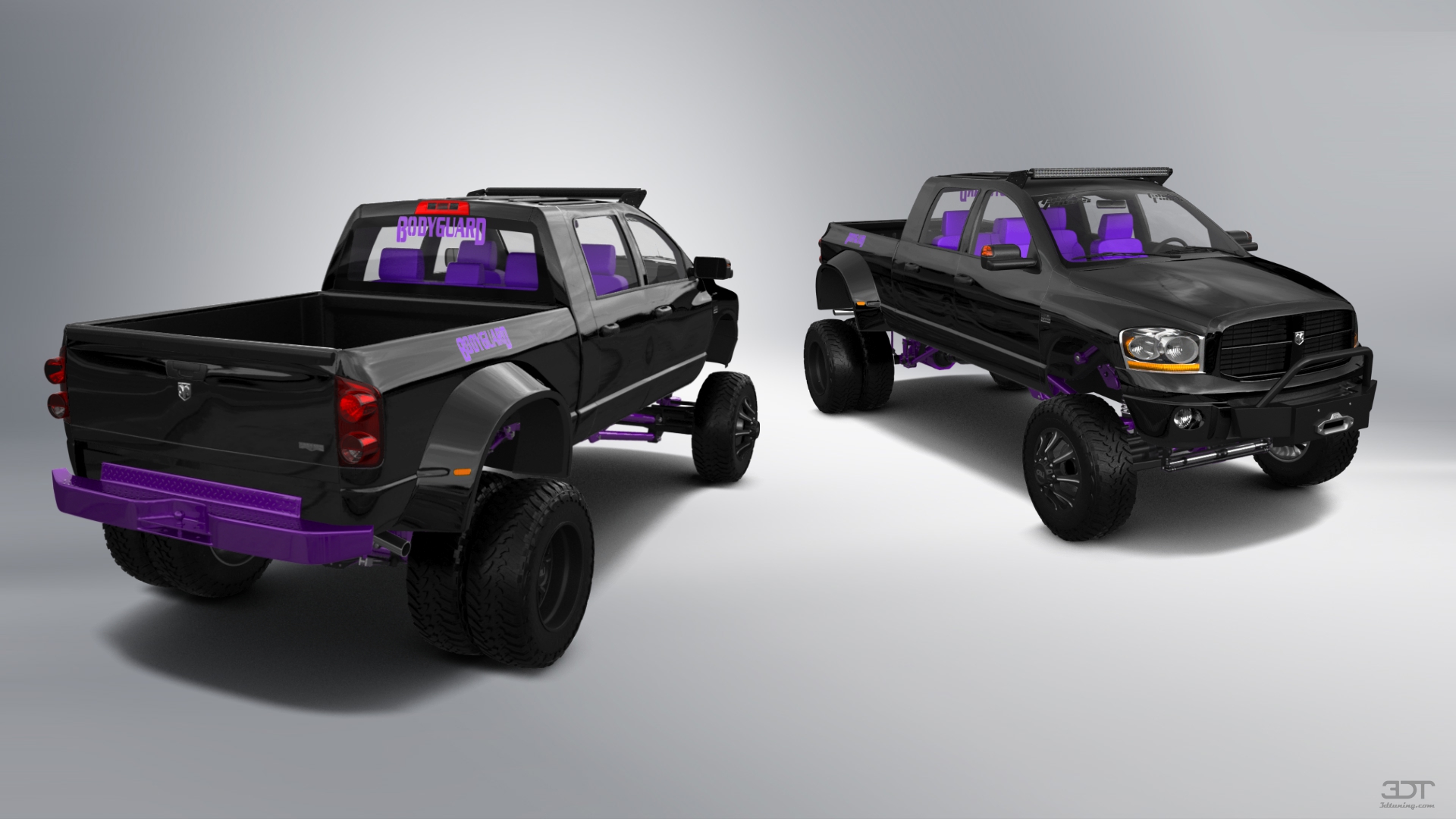 Dodge Ram 3500 Dually 4 Door pickup truck 2007 tuning