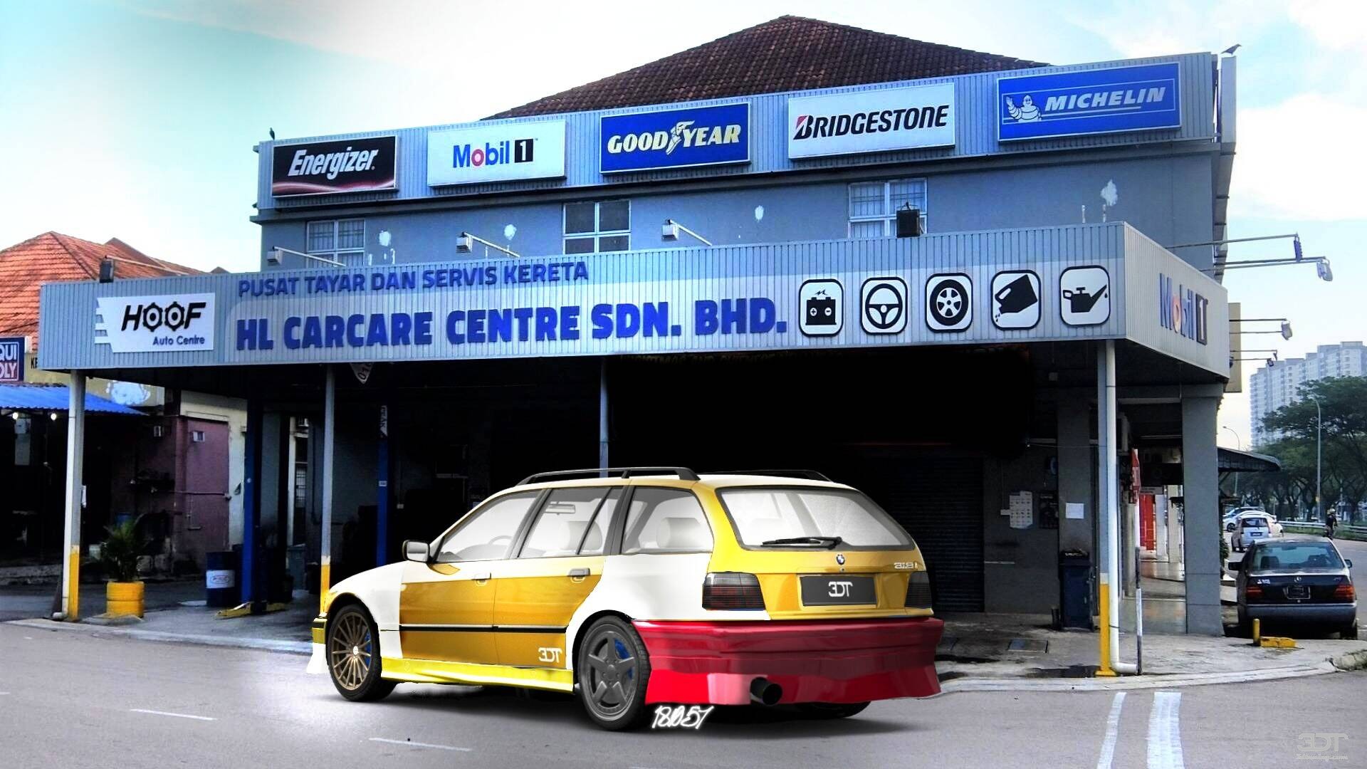 BMW 3 Series E36 Touring 1990 tuning