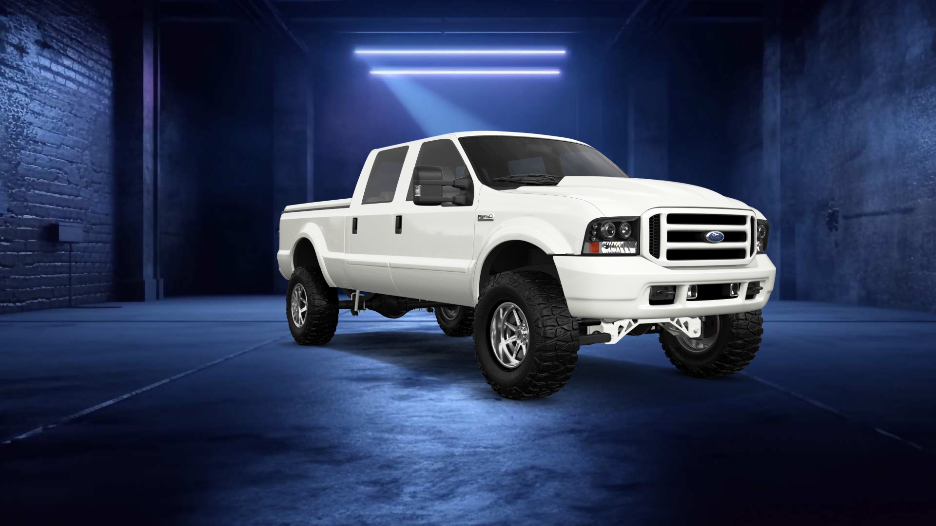Ford F-250 Crew Cab 4 Door pickup truck 1999