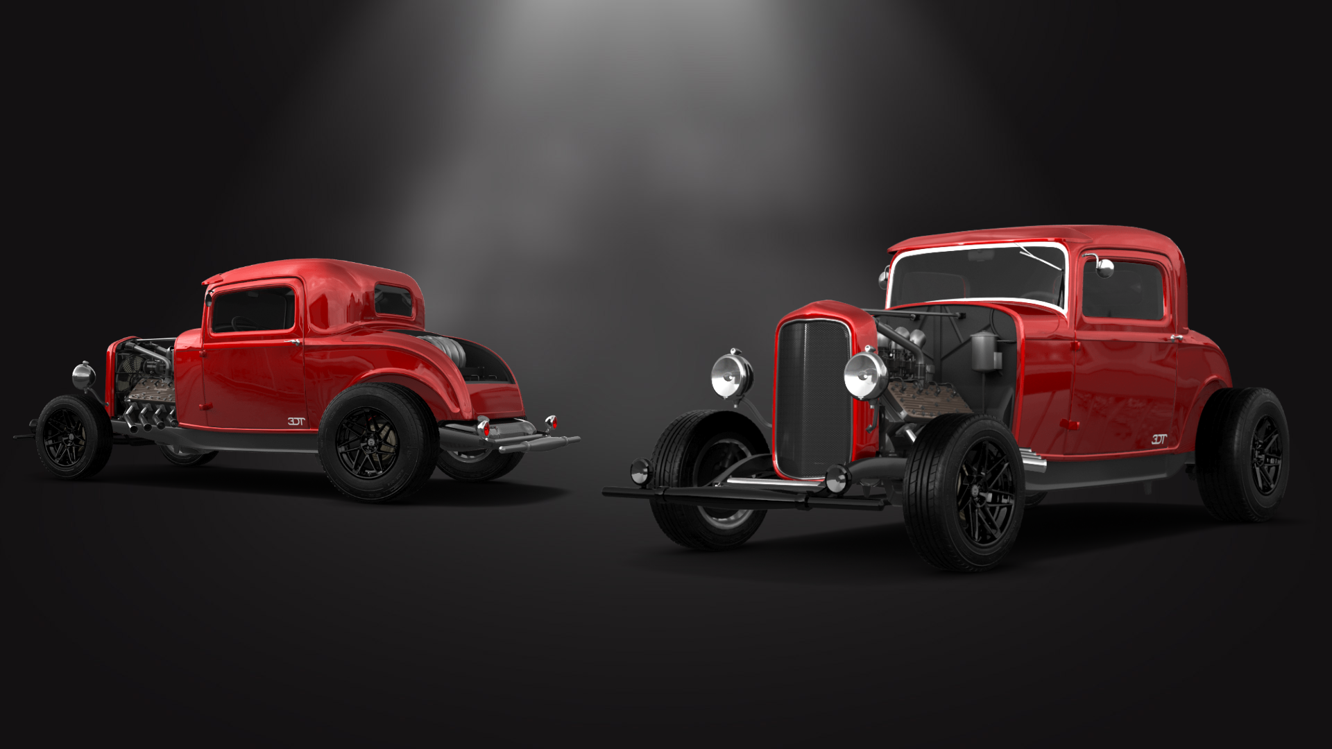 Ford Model B Deluxe 2 Door Coupe 1932