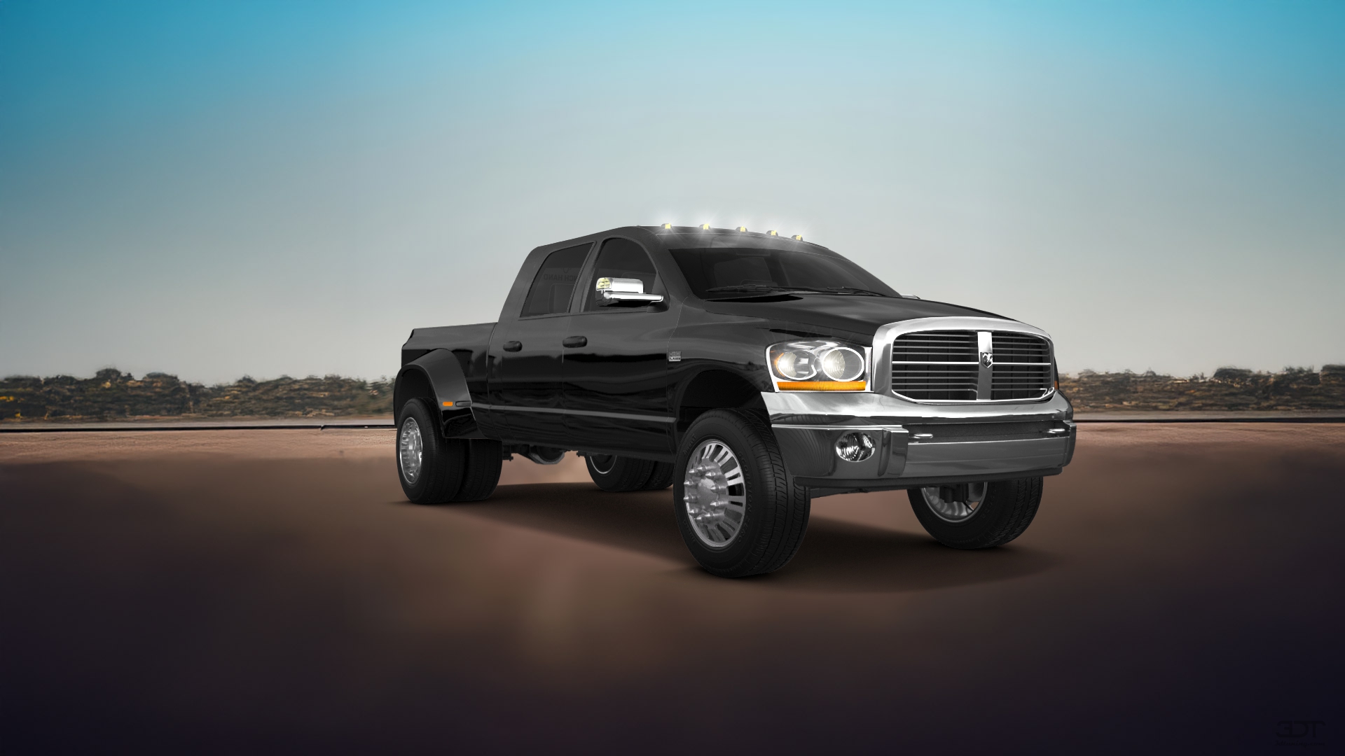 Dodge Ram 3500 Dually 4 Door pickup truck 2007 tuning