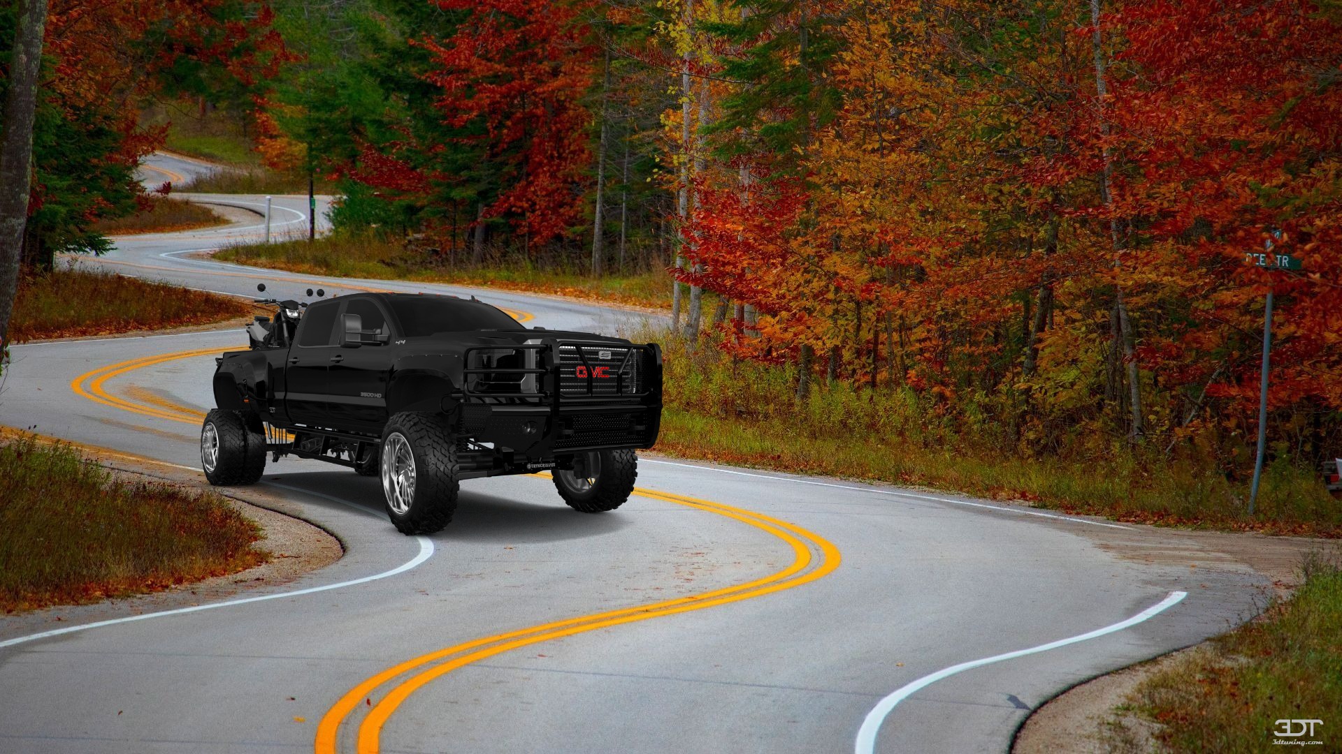 GMC Sierra 3500 HD Crew Cab 4 Door pickup truck 2015 tuning