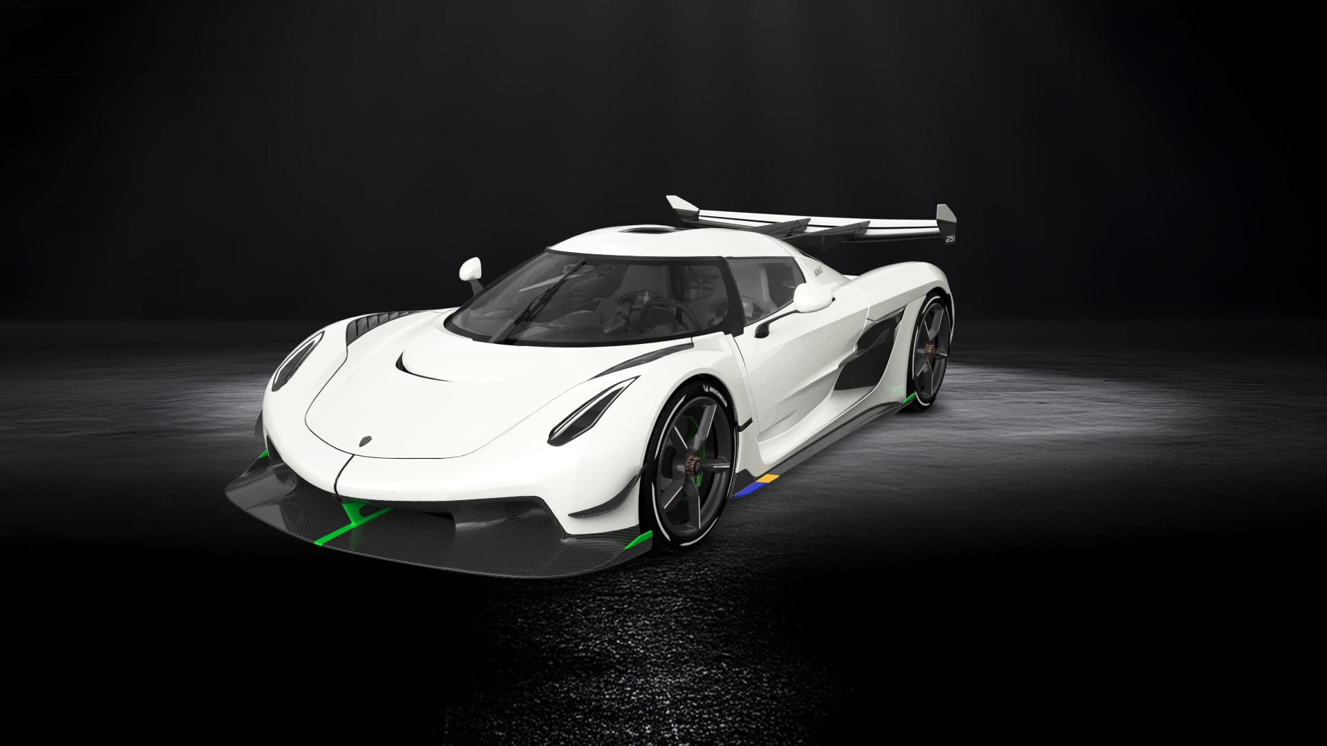 Koenigsegg Jesko 2 door targa top 2020