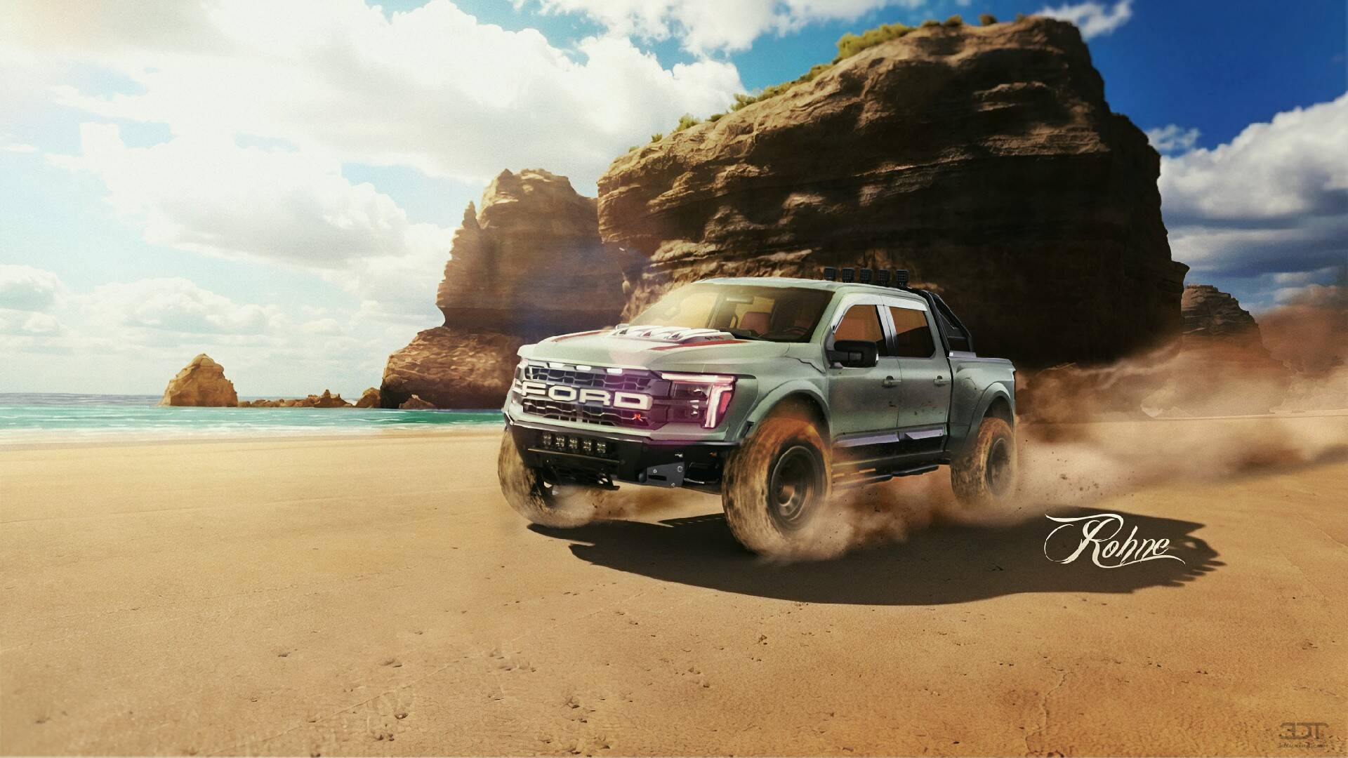 Ford F-150 Raptor 4 Door pickup truck 2024