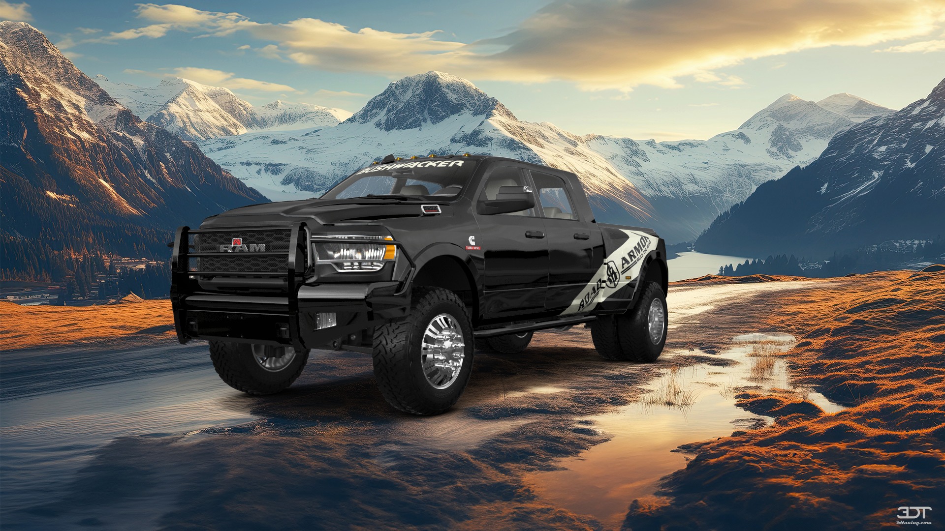 Dodge Ram 3500 4 Door pickup truck 2020 tuning