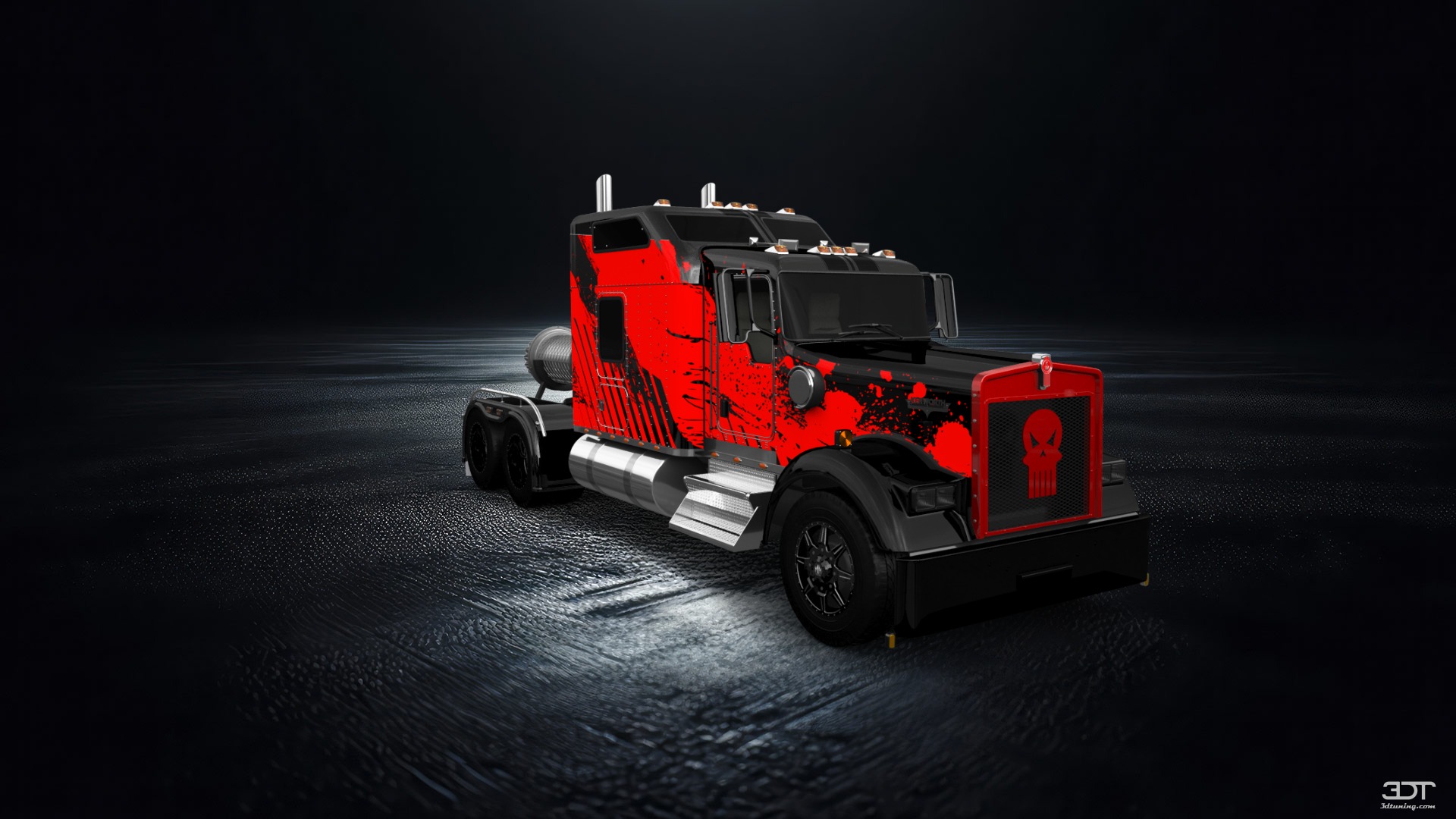 Kenworth W900 Sleeper Cab Truck 2015