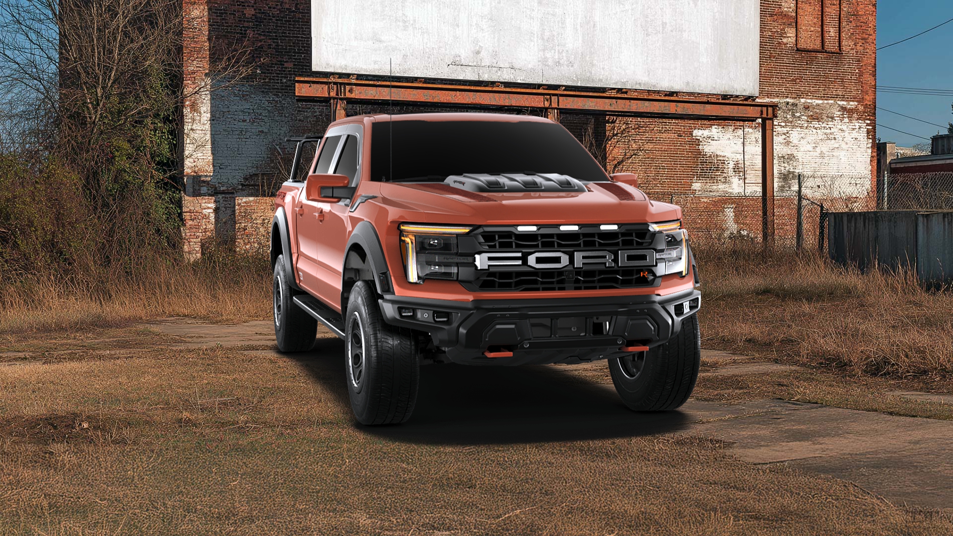 Ford F-150 Raptor 4 Door pickup truck 2024 Images