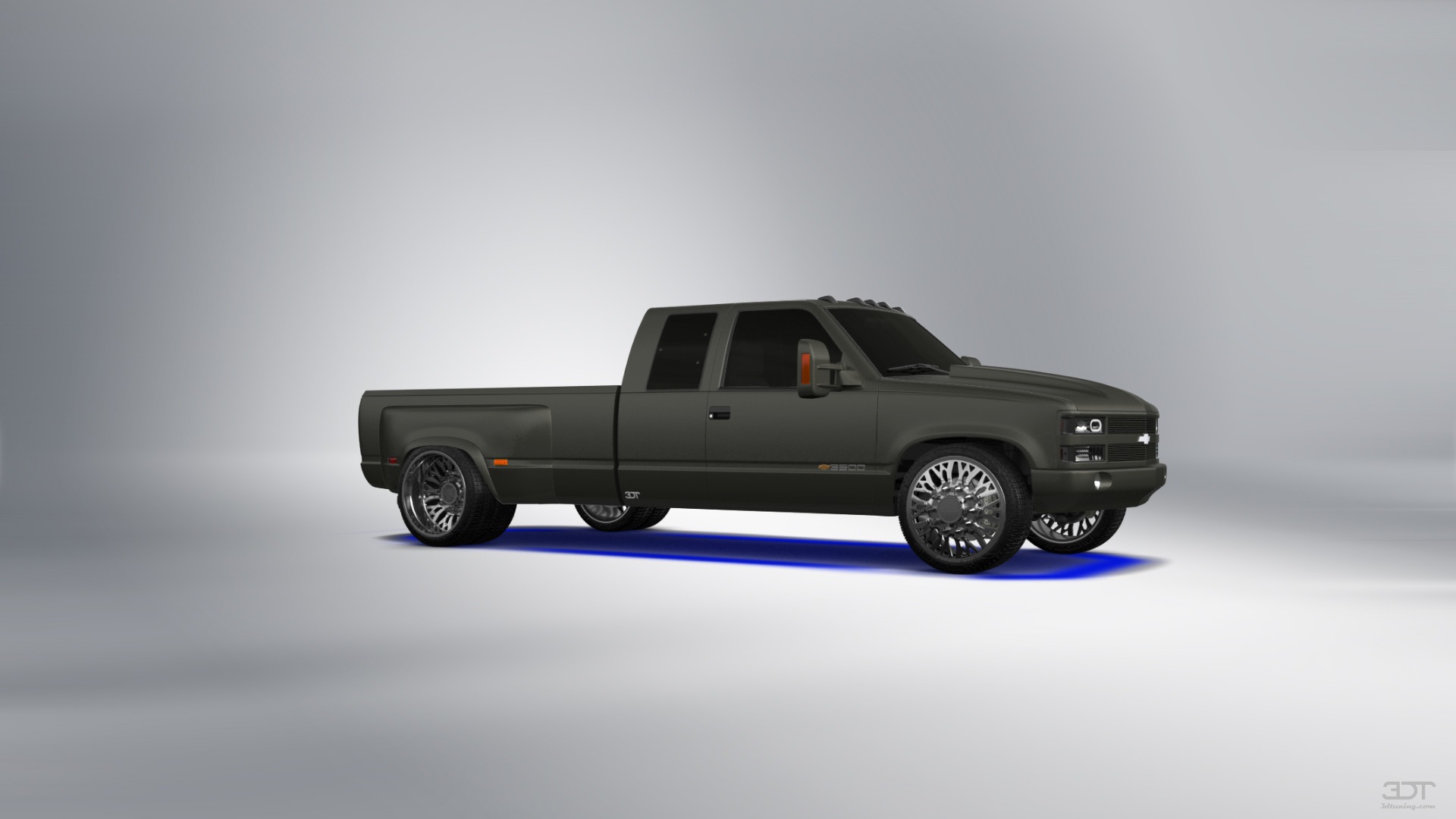 Chevrolet K3500 Extended Cab Pickup Truck 1988