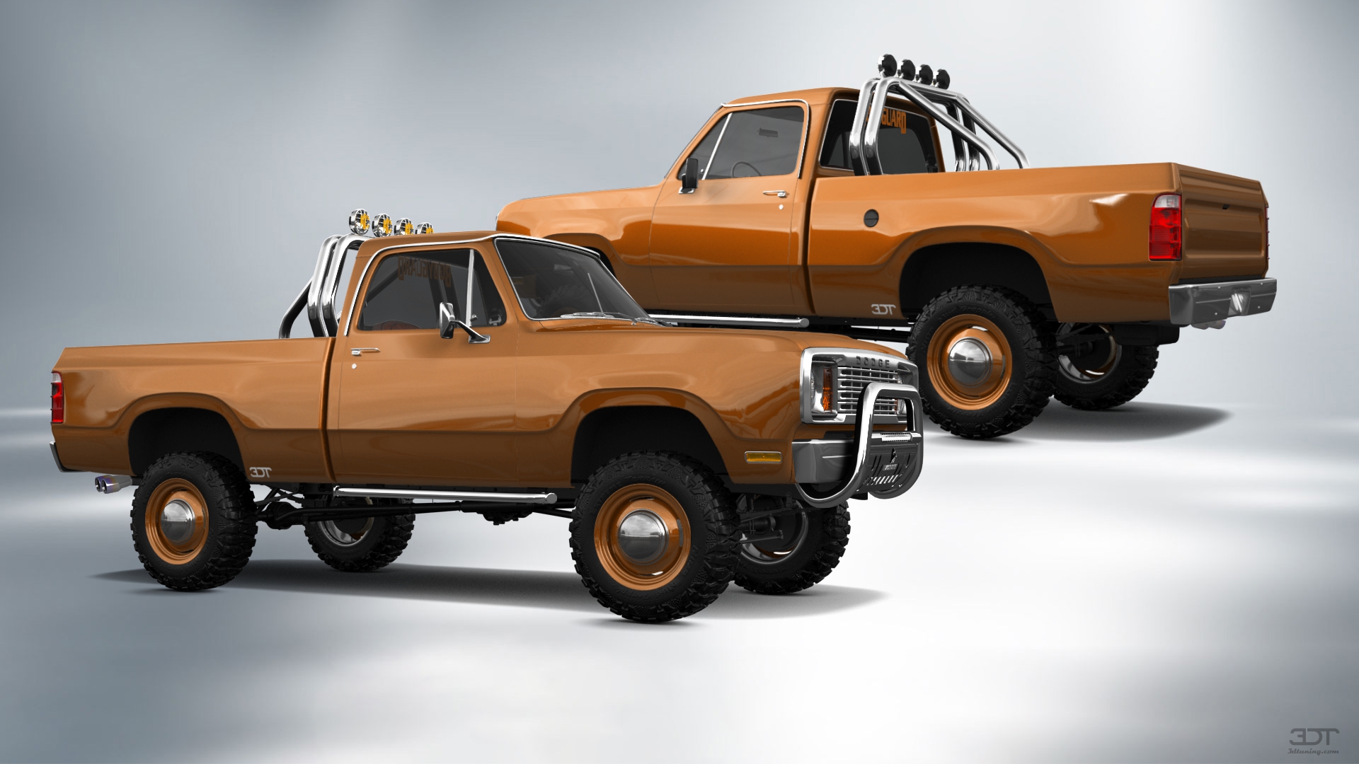 Dodge Power Wagon W200 2 Door pickup truck 1977