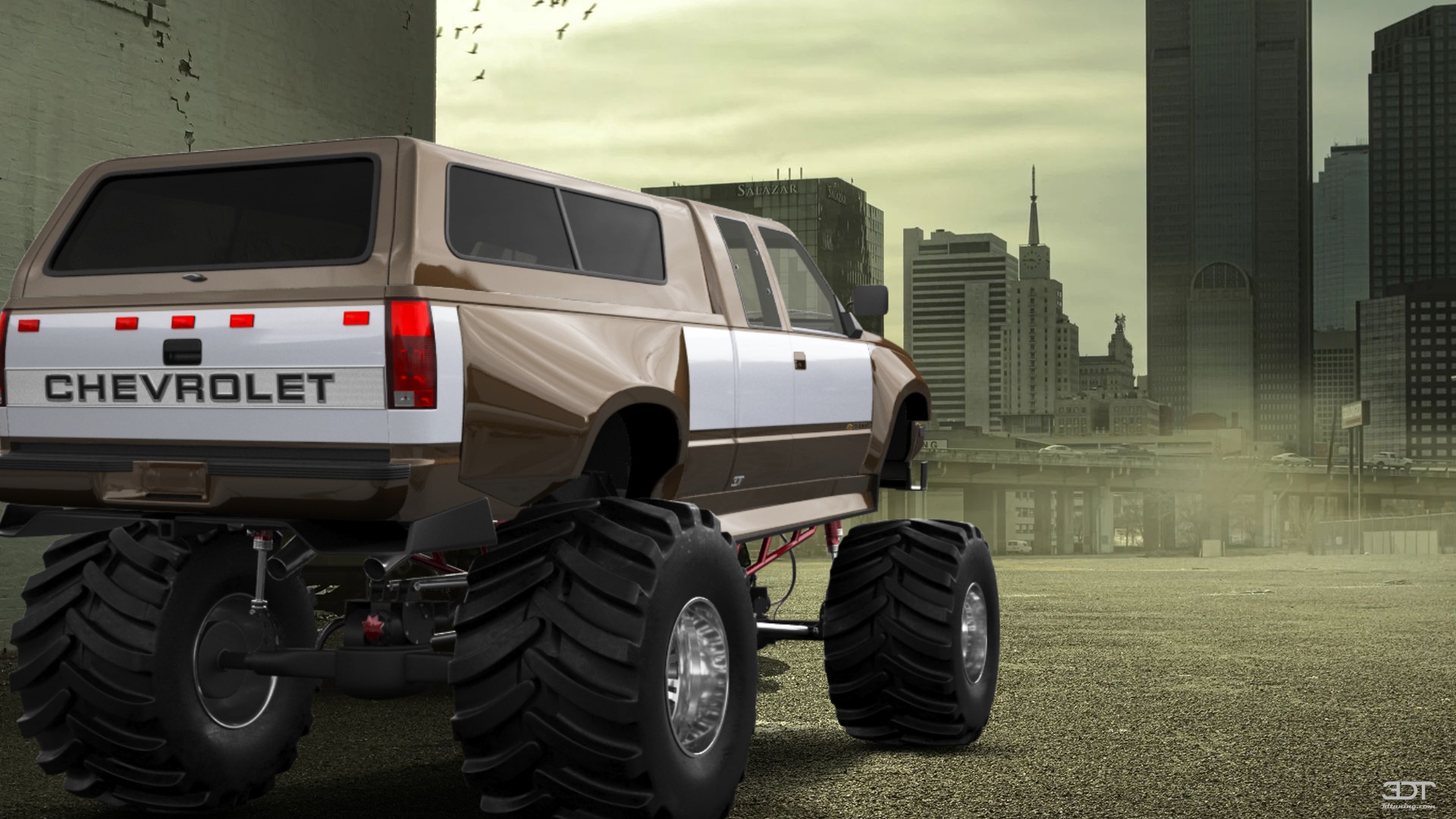 Chevrolet K3500 Extended Cab Pickup Truck 1988 Images