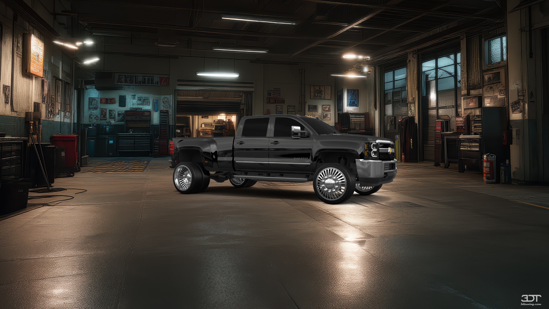 Chevrolet Silverado 3500 4 Door pickup truck 2015 tuning