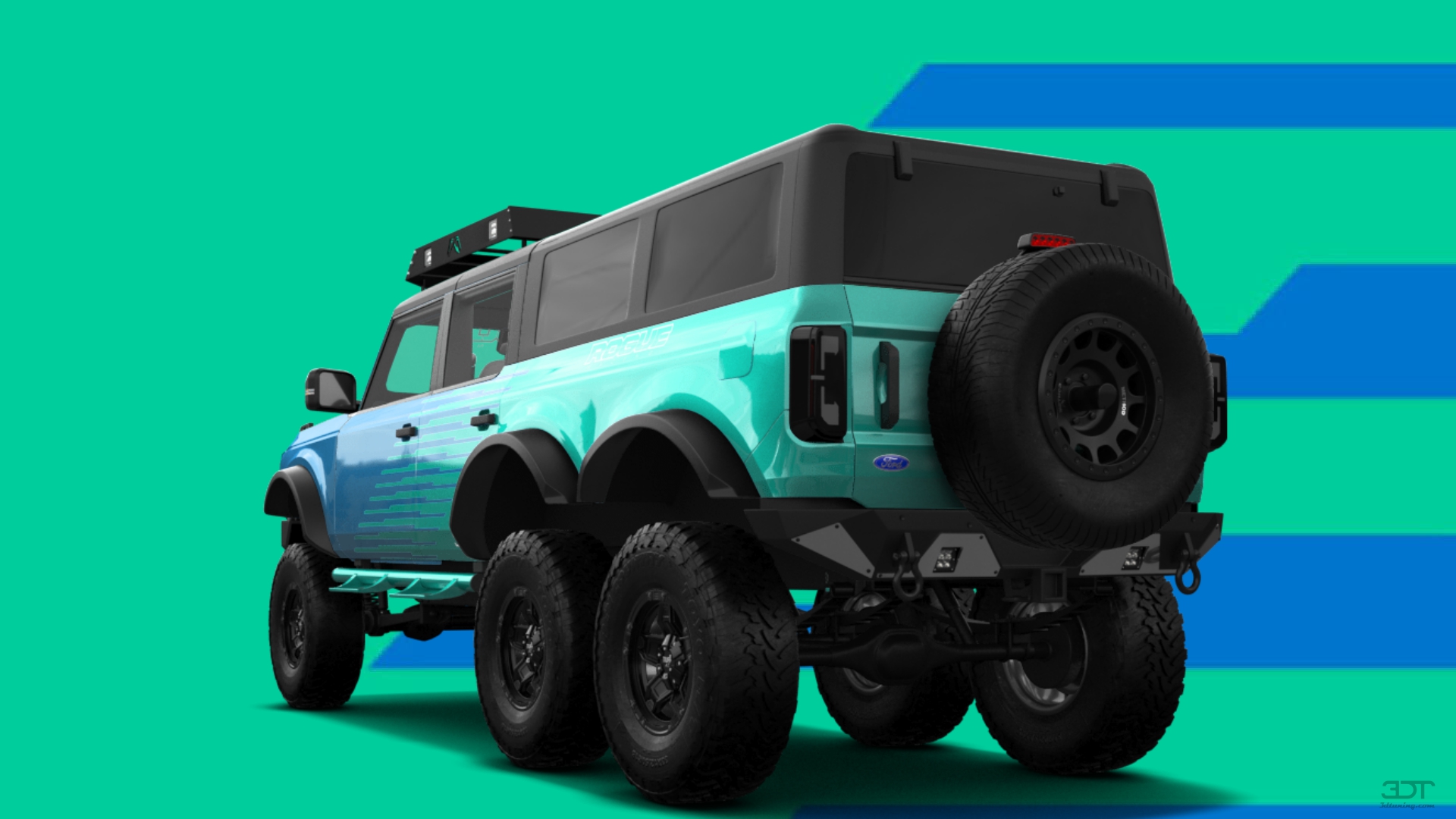 Ford Bronco 6X6 4 Door pickup truck 2021