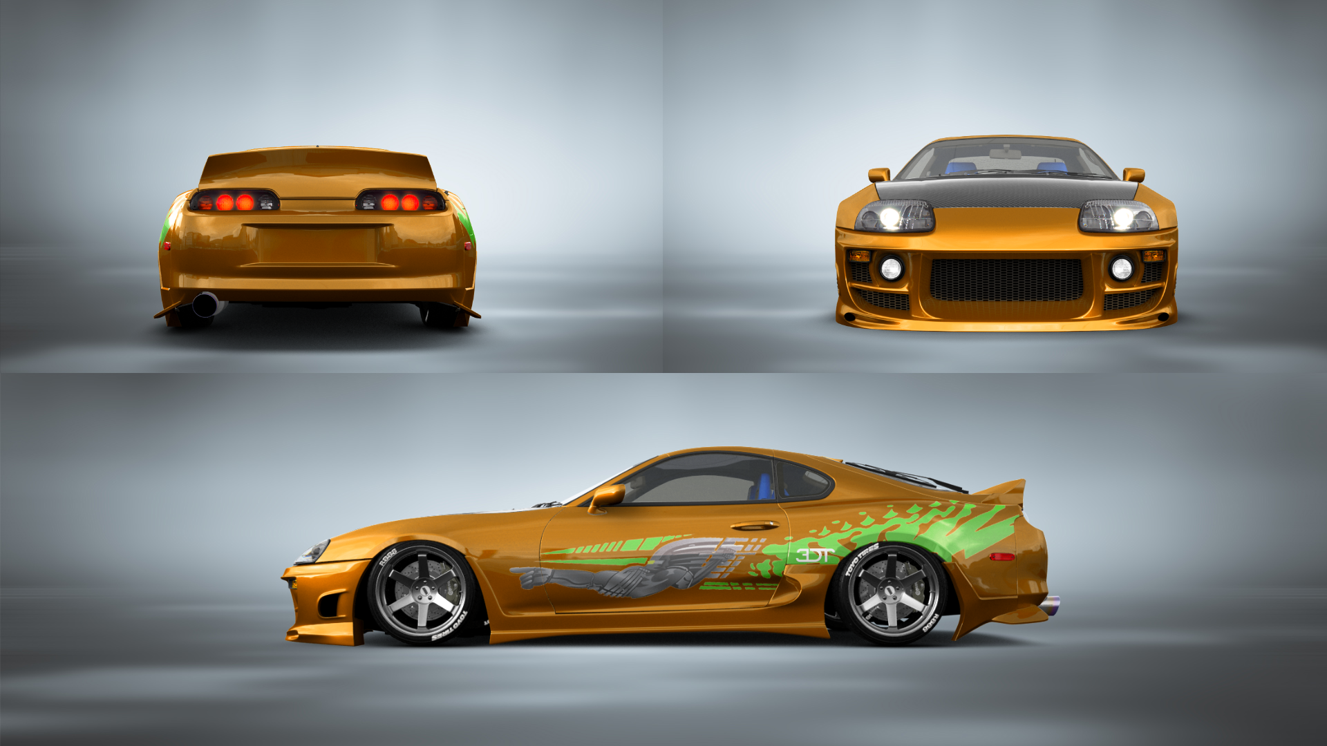 Toyota Supra 2 Door Coupe 2000 tuning