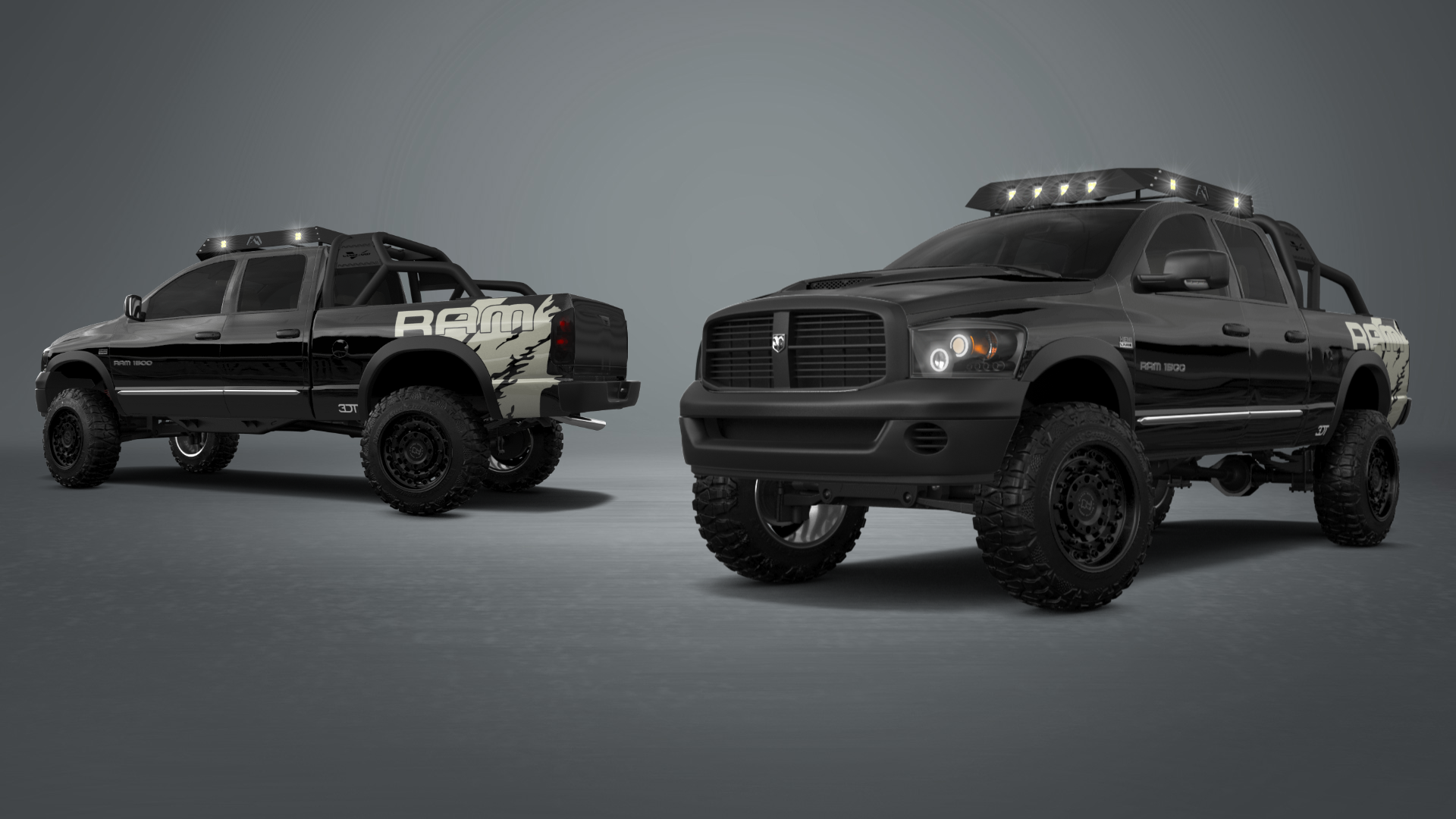 Dodge Ram 1500 Quad-Cab 4 Door pickup truck 2006