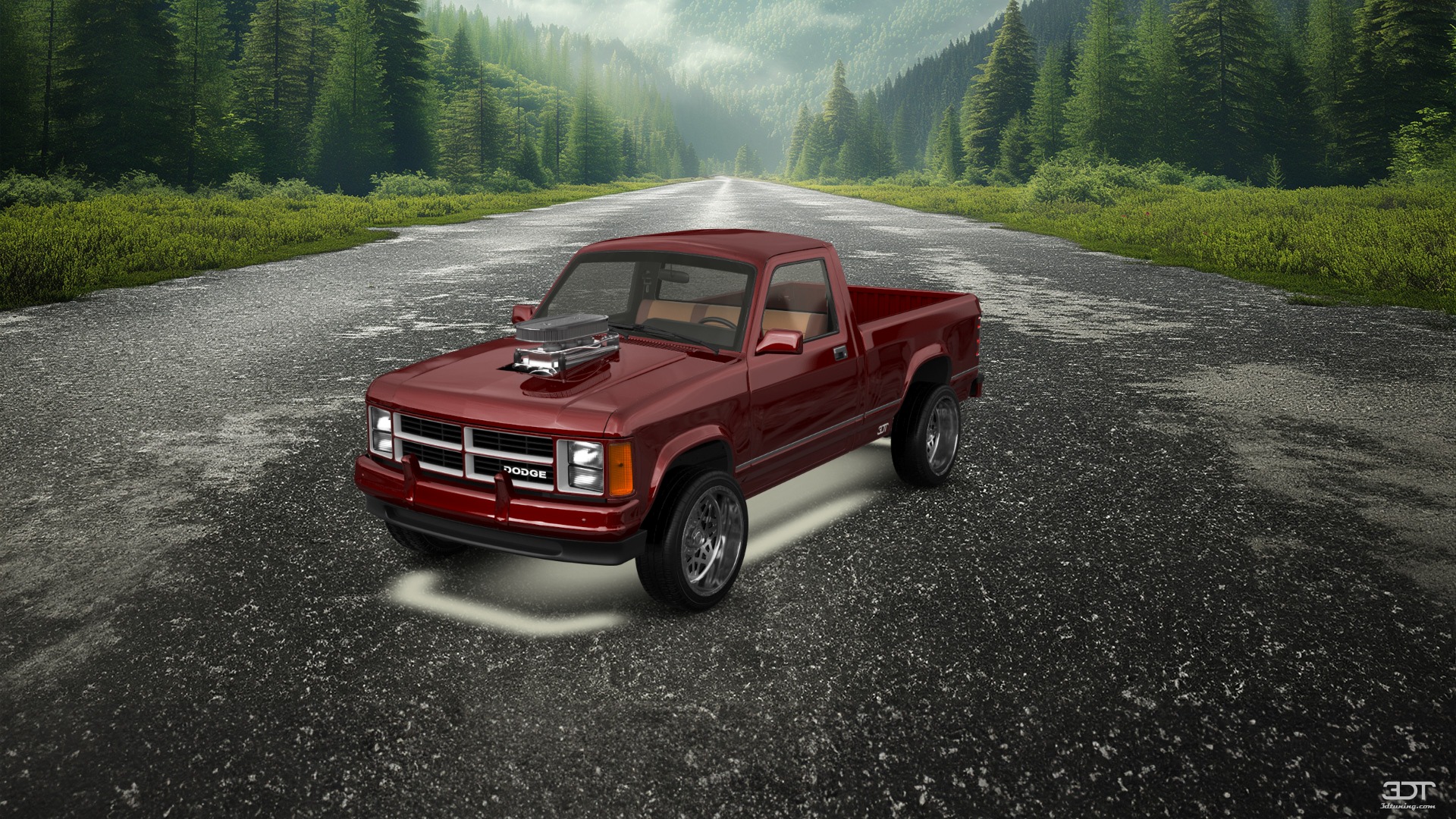 Dodge Dakota Regular Cab 2 Door pickup truck 1987