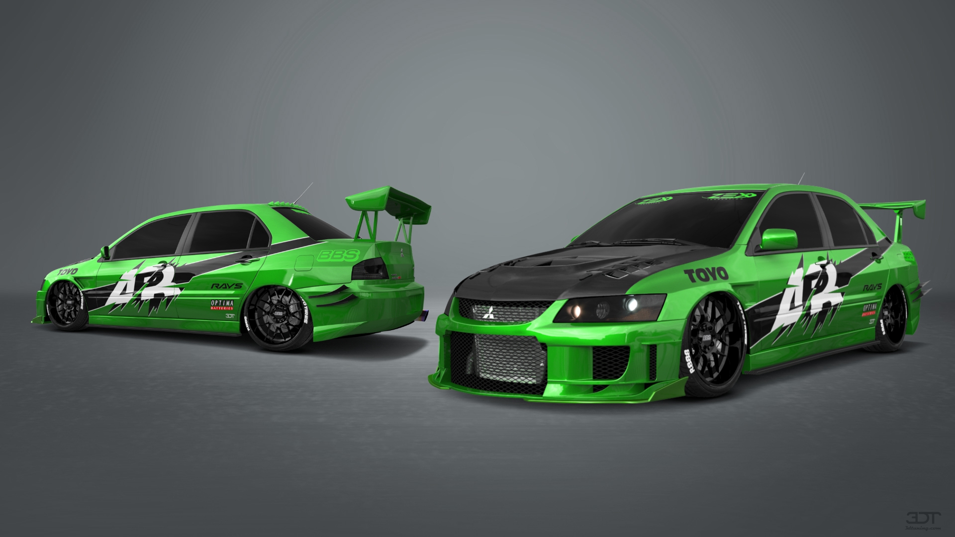 Mitsubishi Lancer Evo IX 4 Door Saloon 2005 tuning