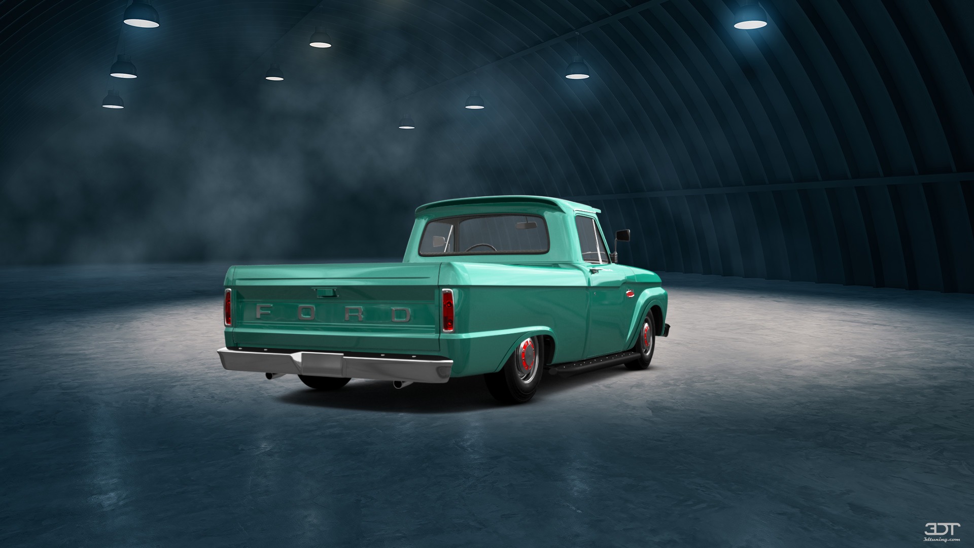 Ford F-100 Custom Cab Challenge 2 Door pickup truck 3966 Immagini
